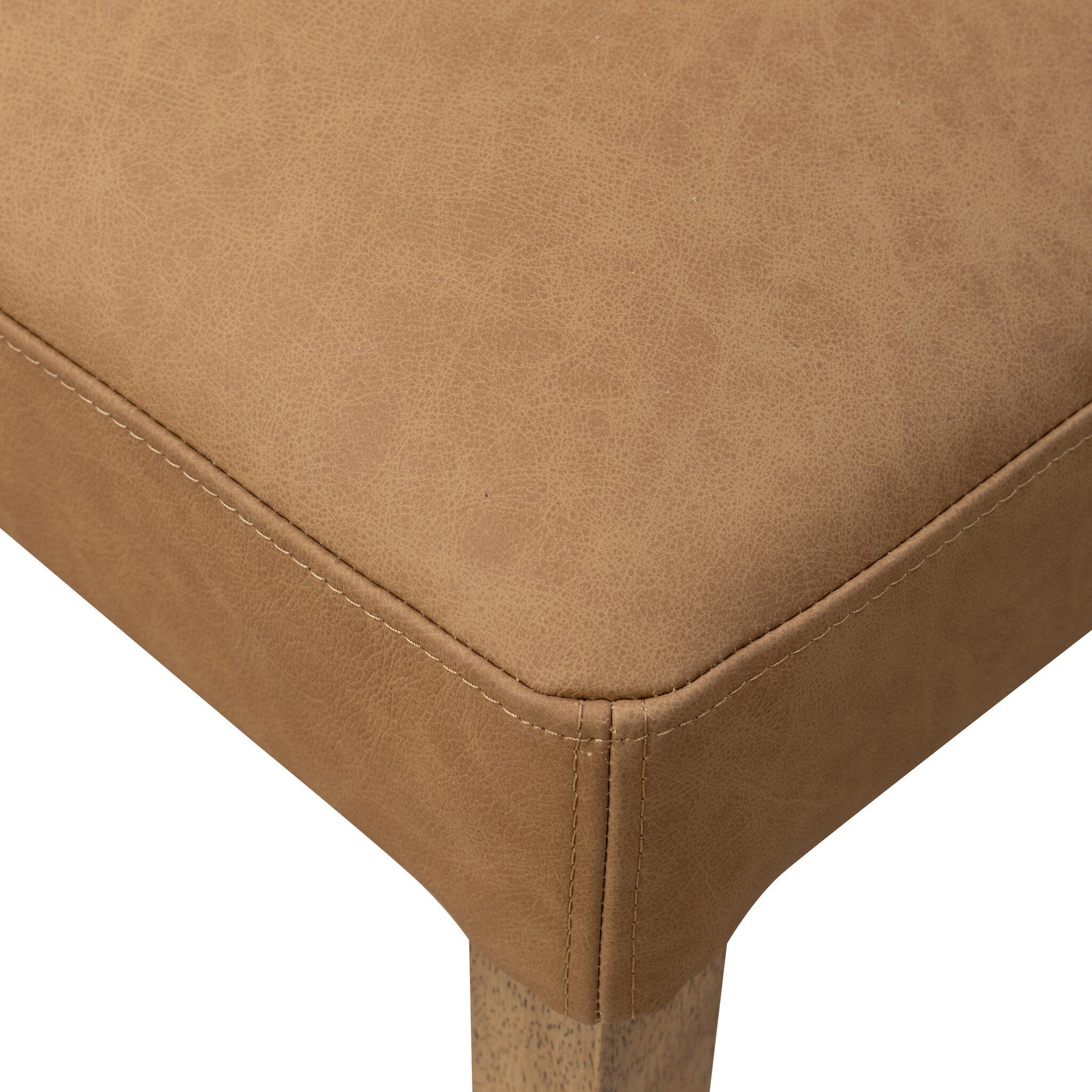 Four Hands Ferris Dining Chair — Maestro Camel-Burnished Parawood