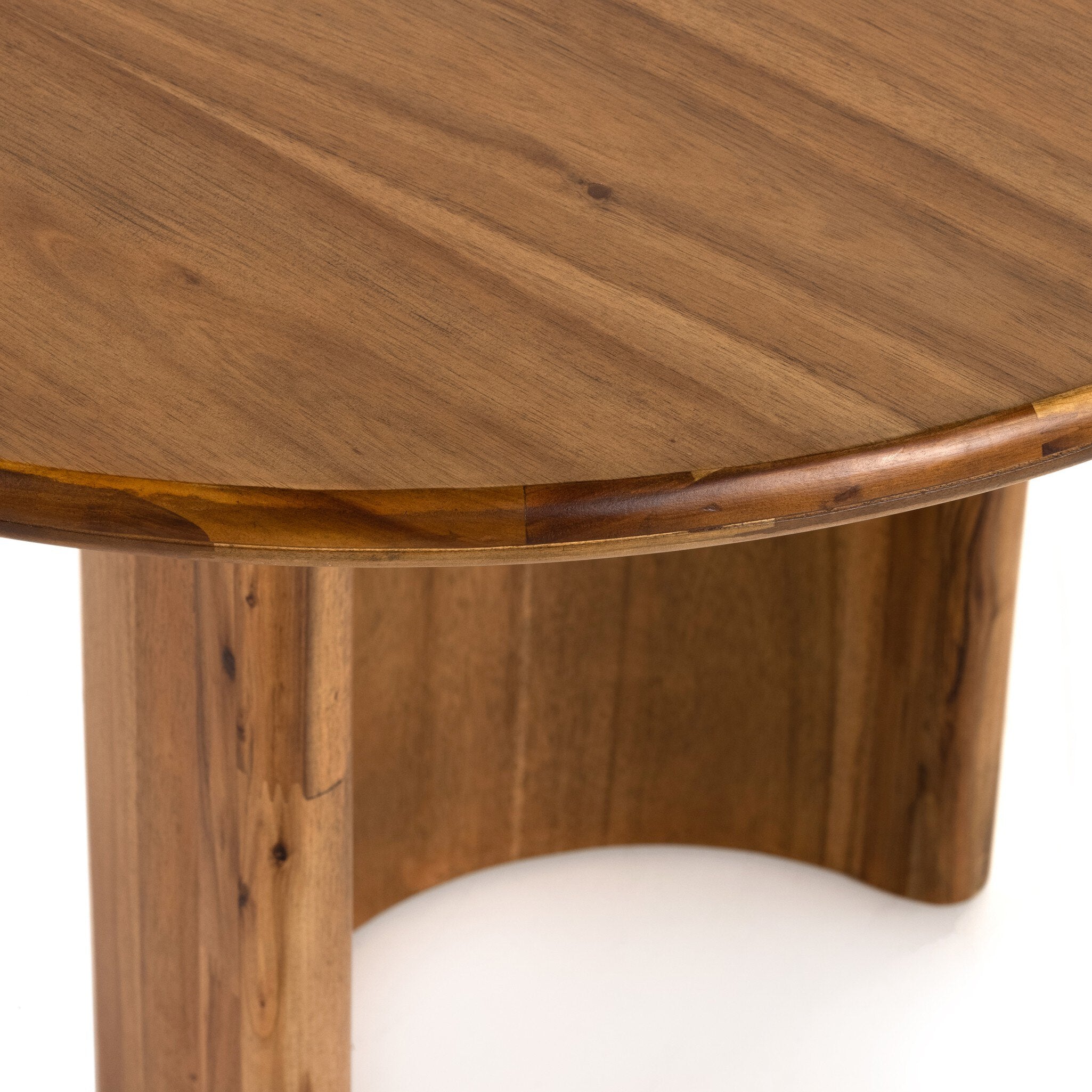 Four Hands Paden Dining Table — Sandy Acacia-Sandy Acacia Solid