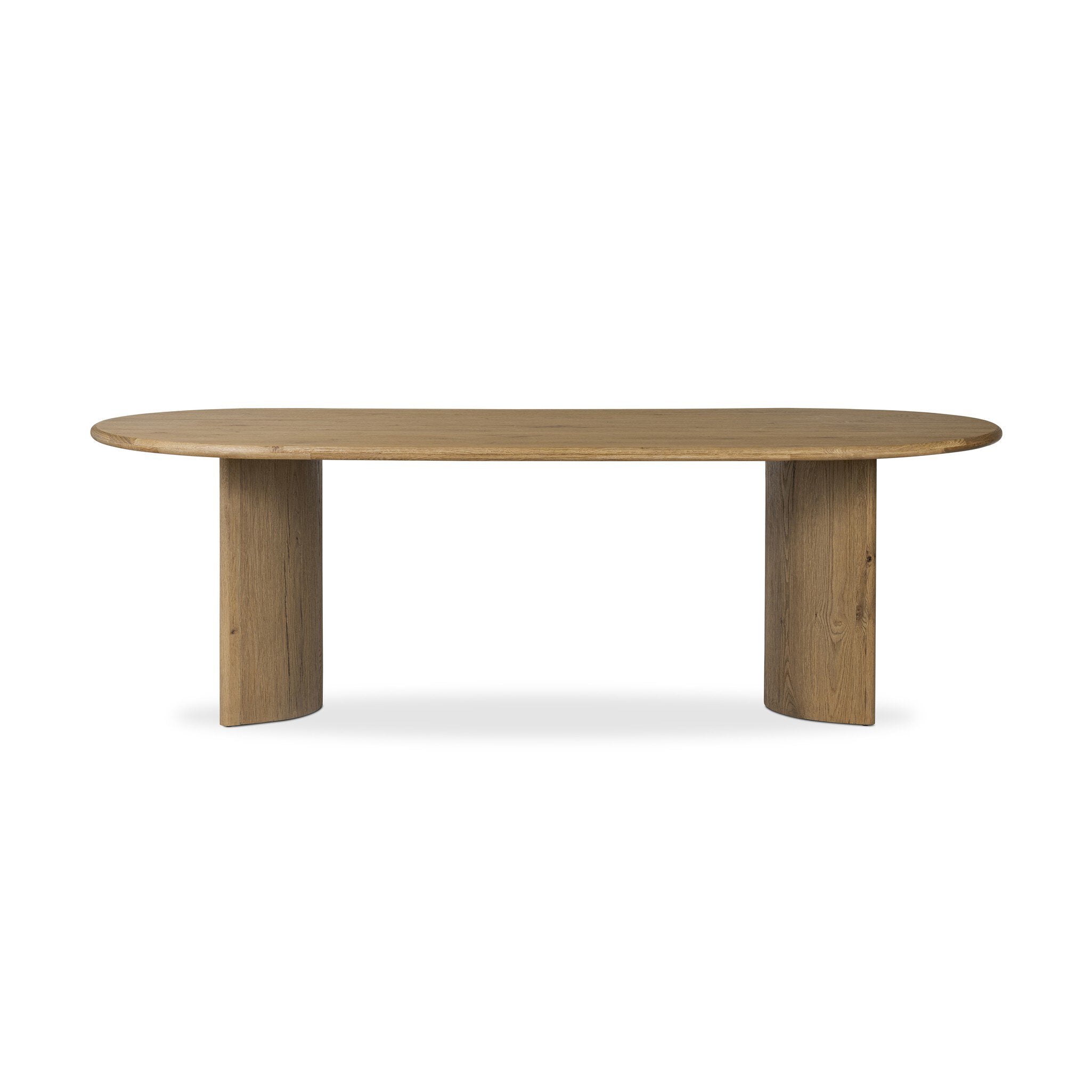 Four Hands Paden Dining Table — Worn Oak-Worn Oak Veneer