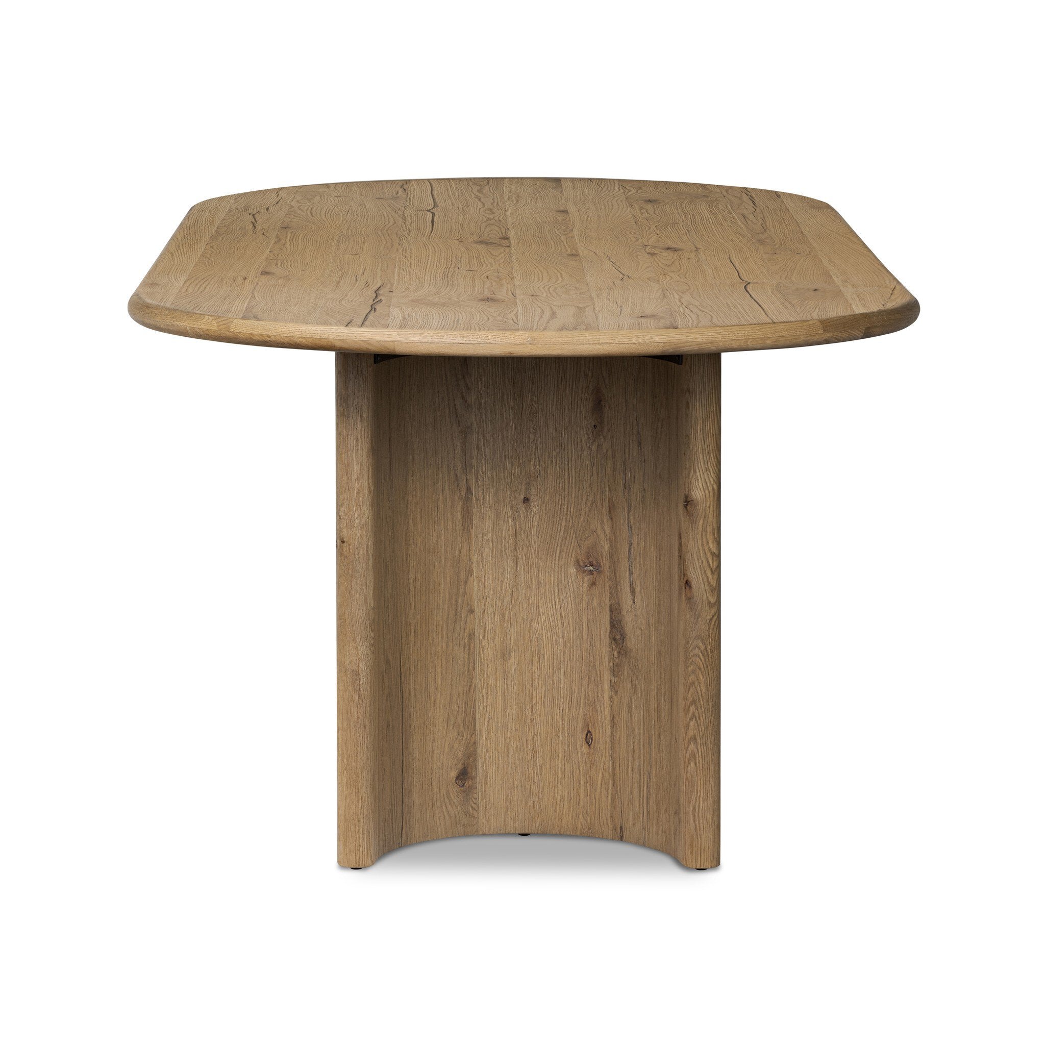 Four Hands Paden Dining Table — Worn Oak-Worn Oak Veneer