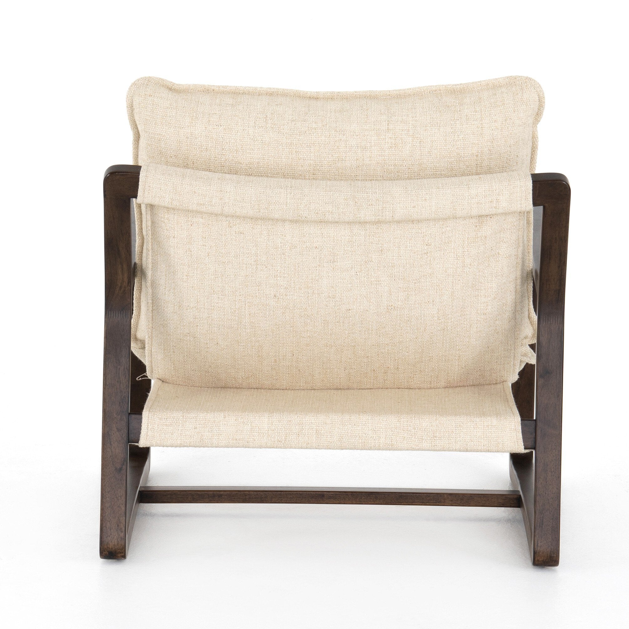 Four Hands Ace Chair — Thames Cream-Burnt Parawood