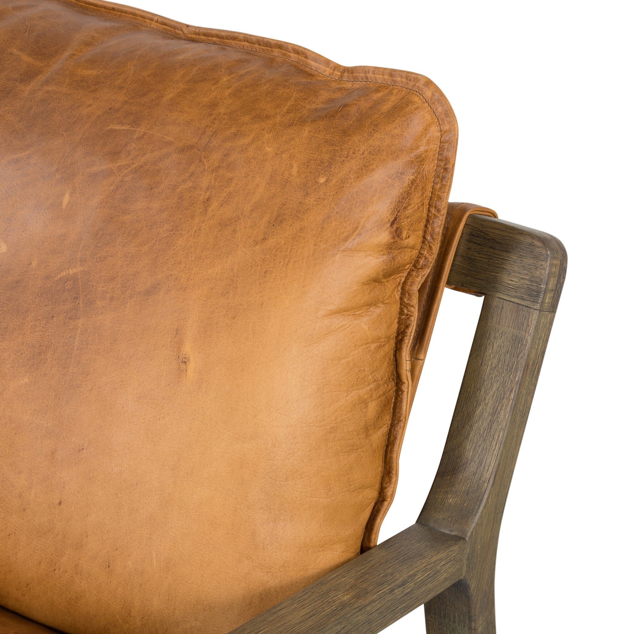 Four Hands Ace Chair — Raleigh Chestnut-Lamont Natural