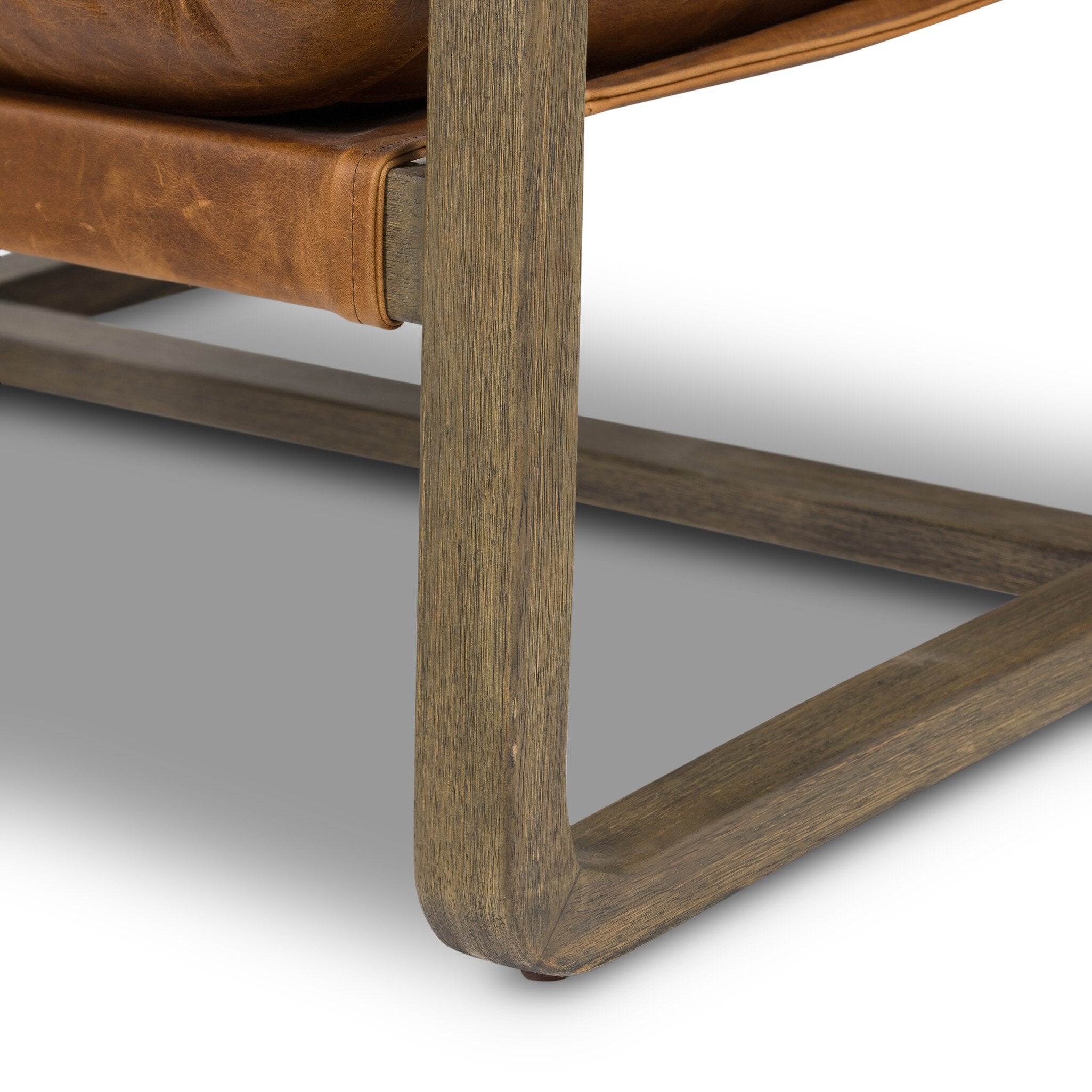 Four Hands Ace Chair — Raleigh Chestnut-Lamont Natural