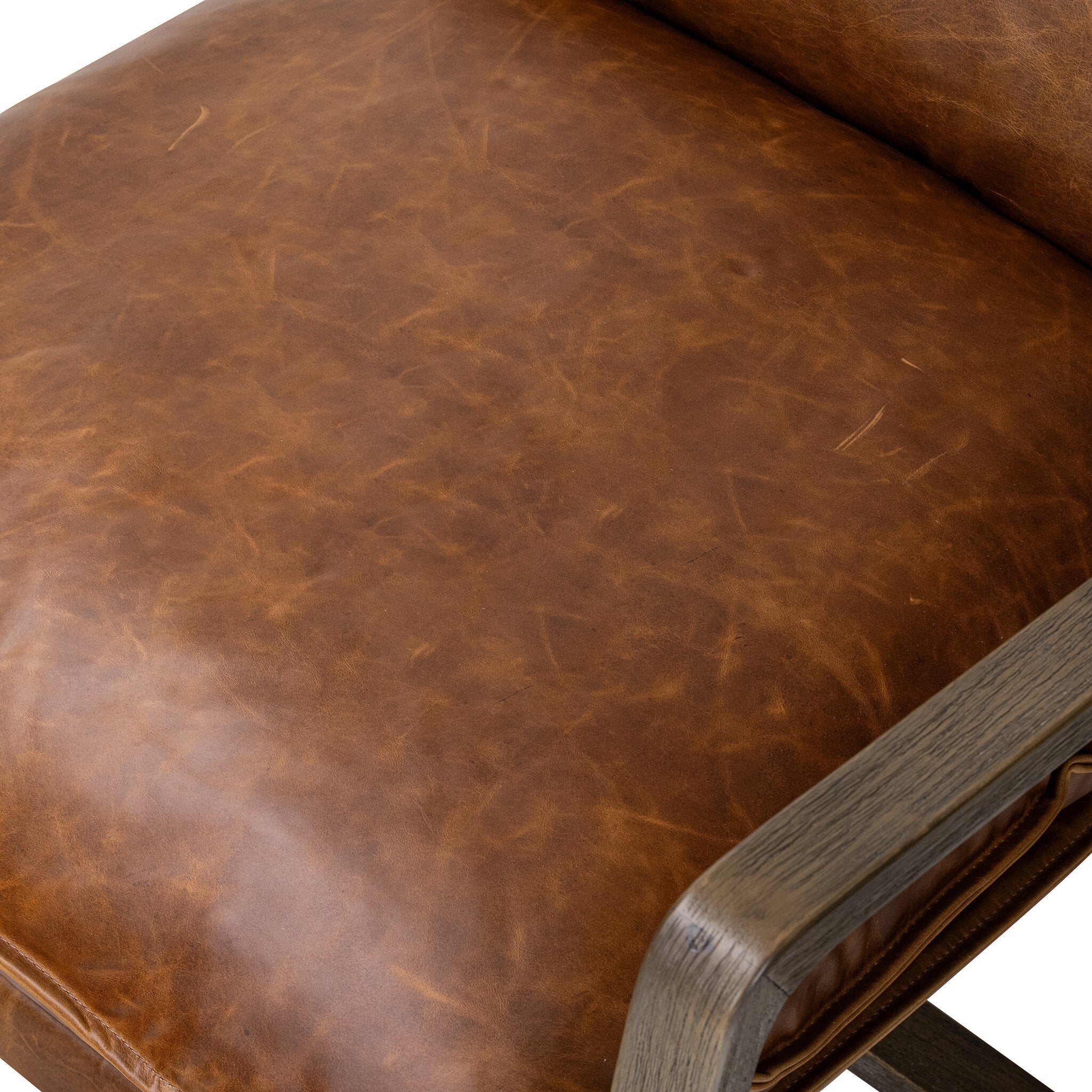 Four Hands Ace Chair — Raleigh Chestnut-Lamont Natural
