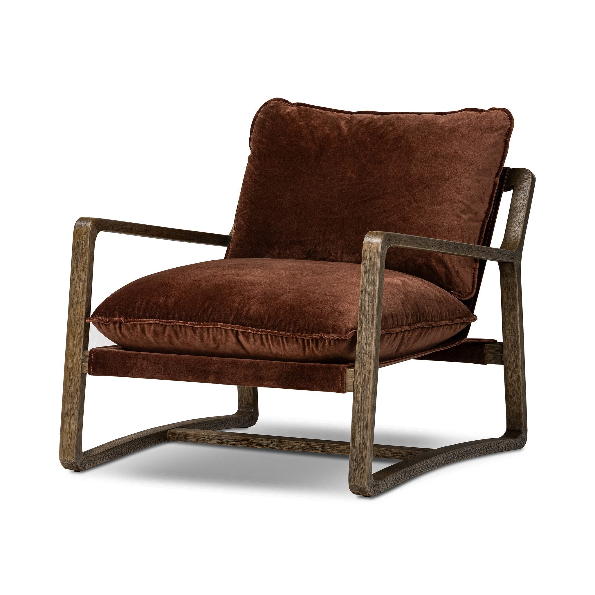 Four Hands Ace Chair — Surrey Auburn-Toasted Umber