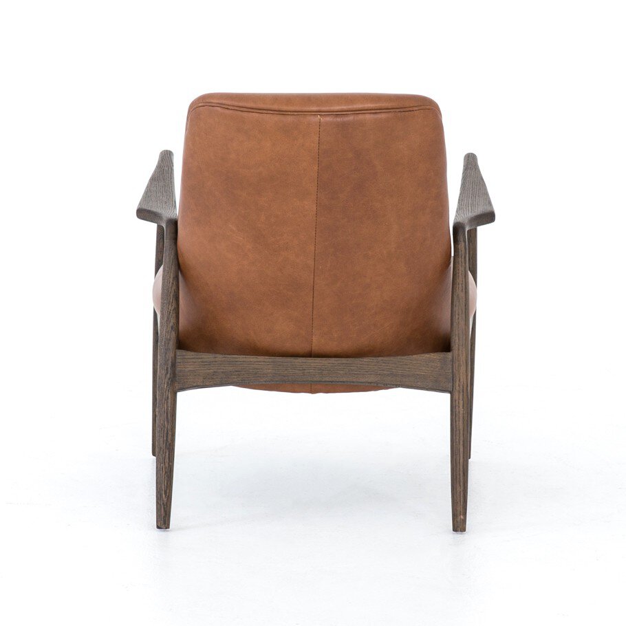 Four Hands Braden Chair — Brandy-Warm Oak