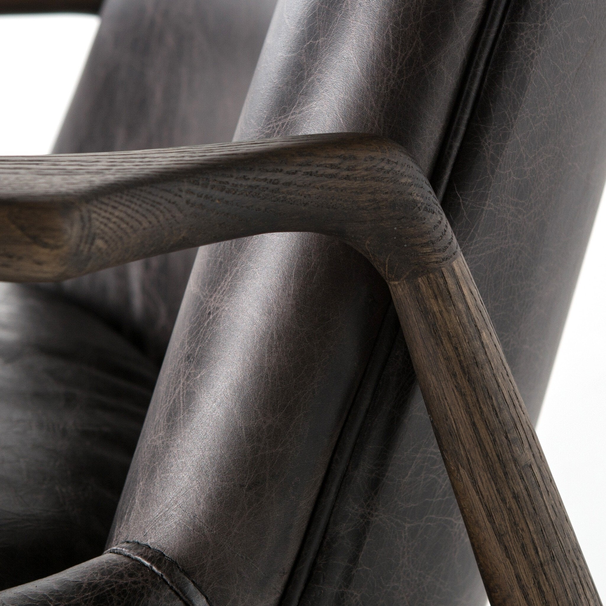 Four Hands Braden Chair — Durango Smoke-Warm Oak