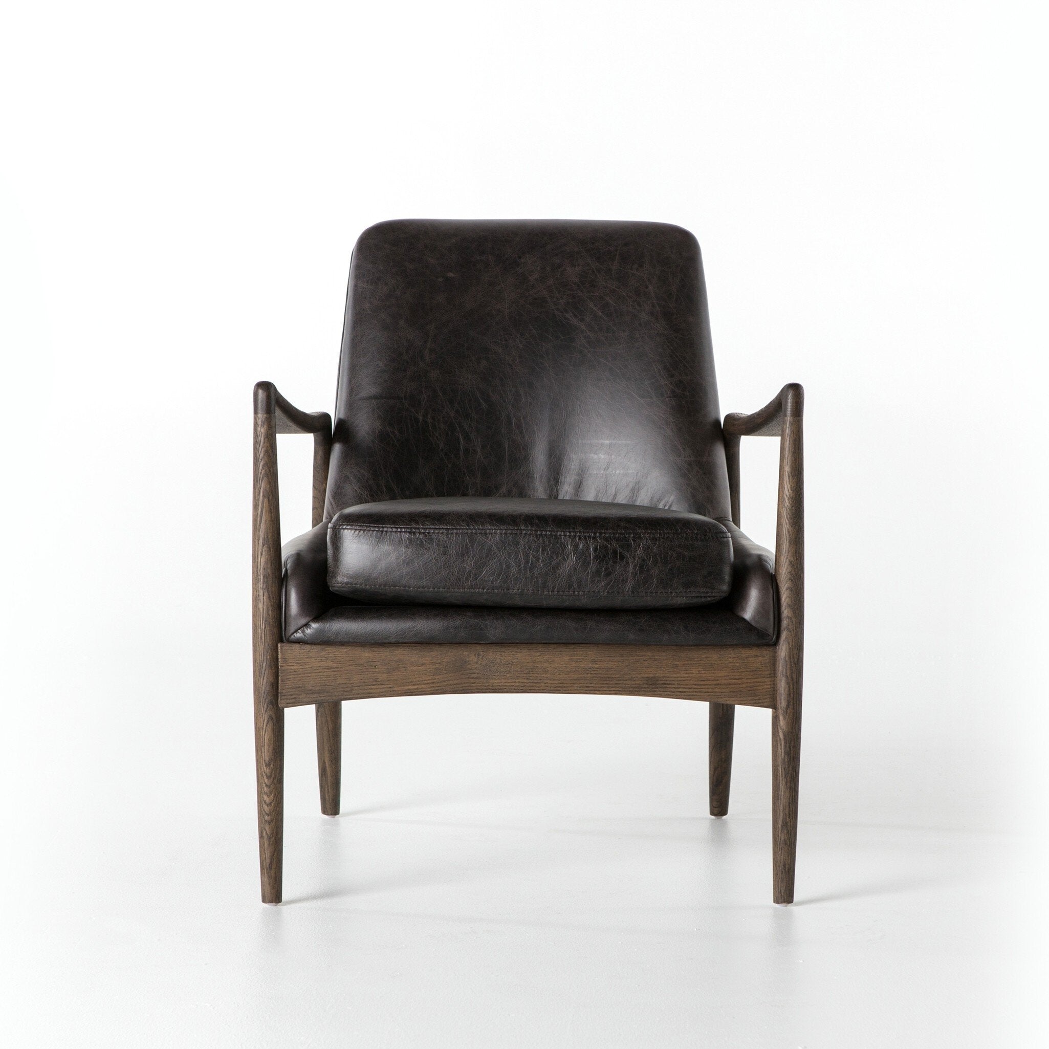 Four Hands Braden Chair — Durango Smoke-Warm Oak