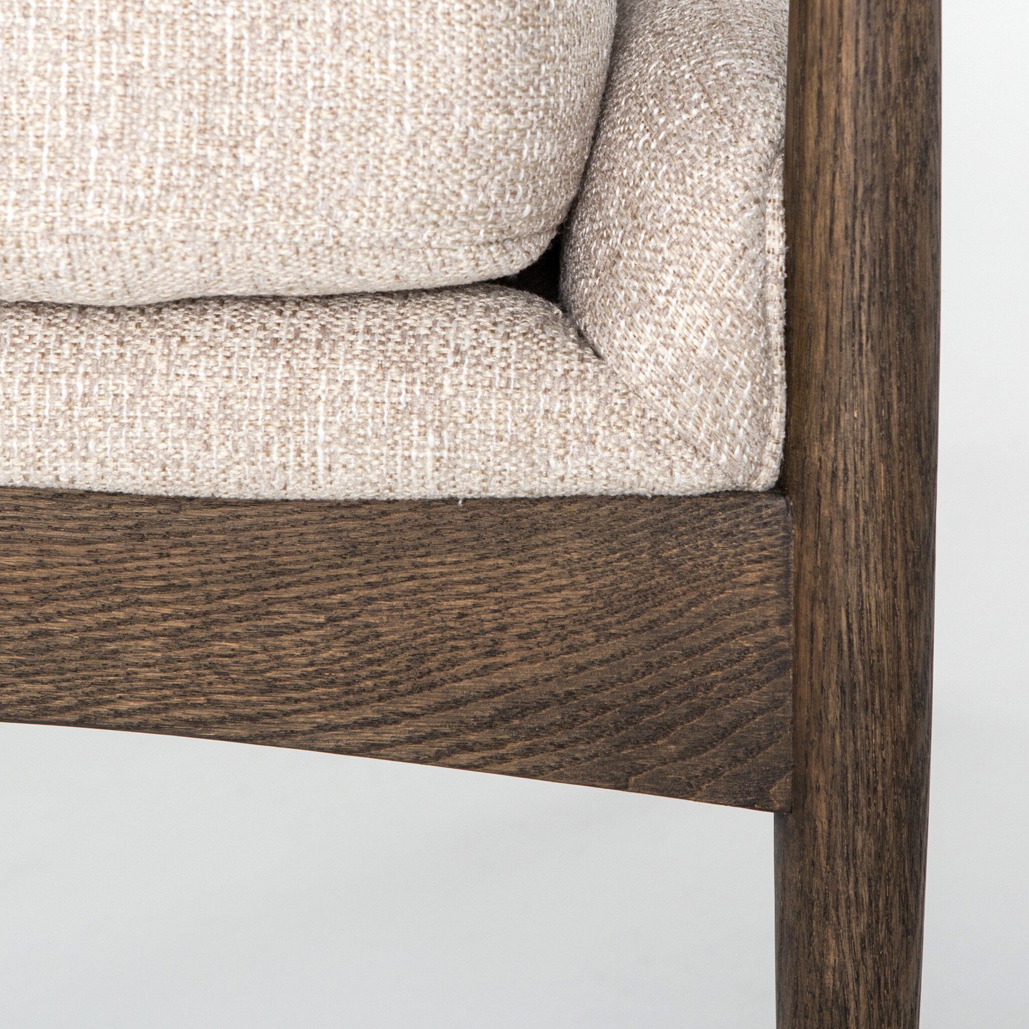 Four Hands Braden Chair — Light Camel-Warm Oak