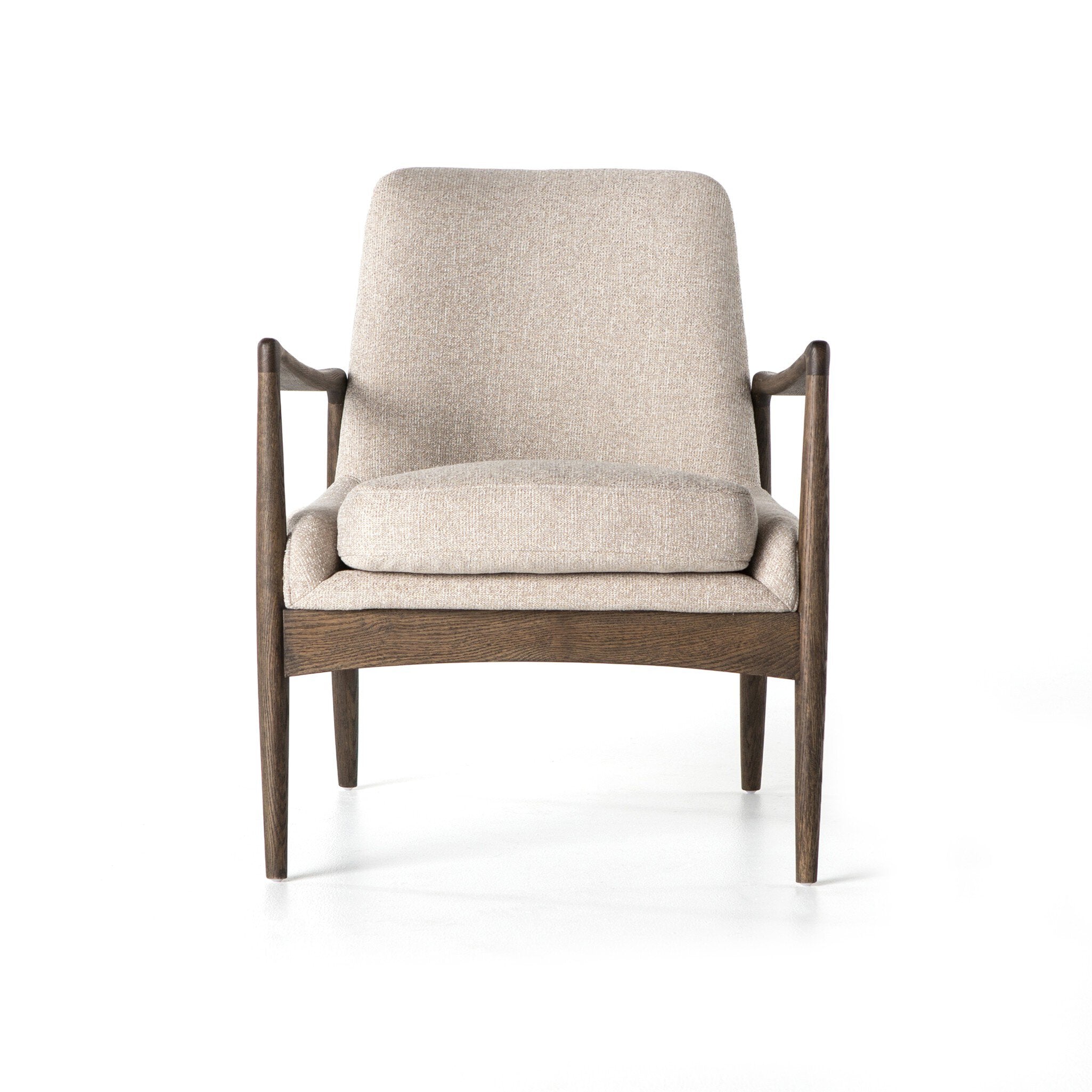Four Hands Braden Chair — Light Camel-Warm Oak
