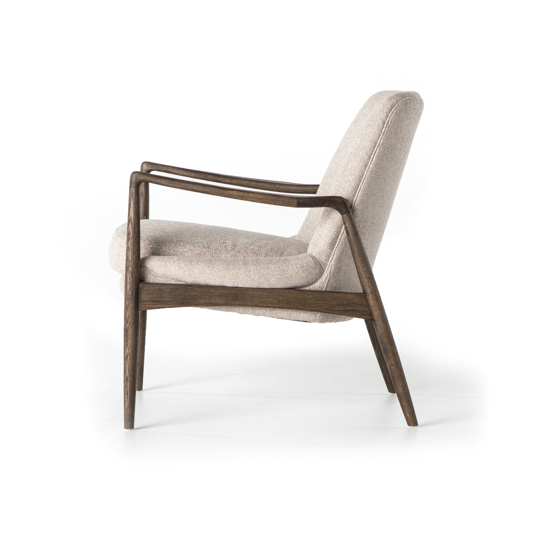 Four Hands Braden Chair — Light Camel-Warm Oak