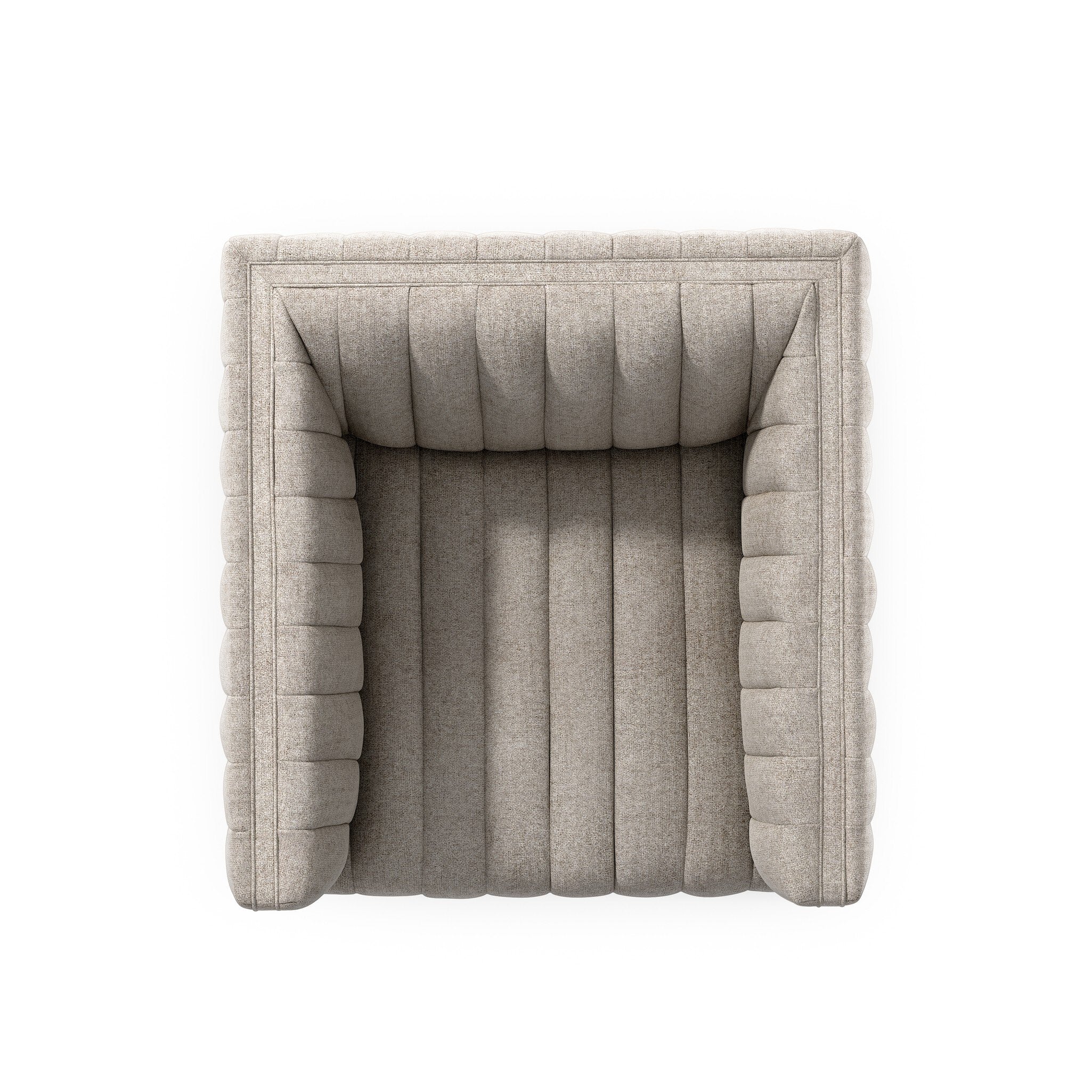 Four Hands Augustine Swivel Chair — Orly Natural
