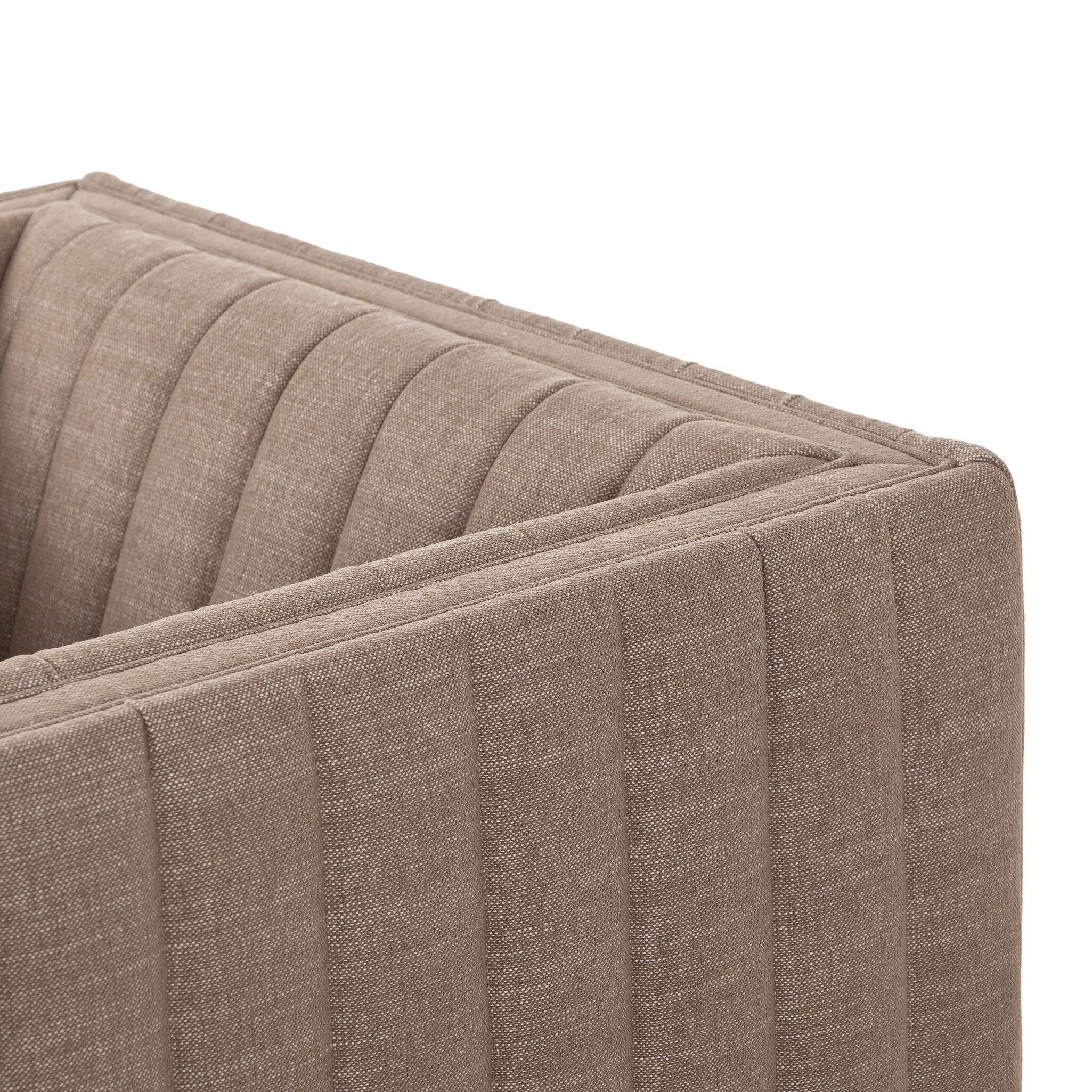 Four Hands Augustine Swivel Chair — Crypton Nomad Taupe