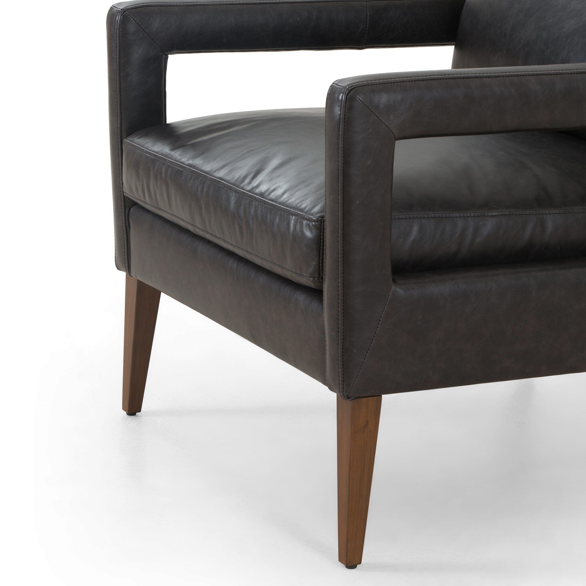 Four Hands Olson Chair — Sonoma Black-Pecan