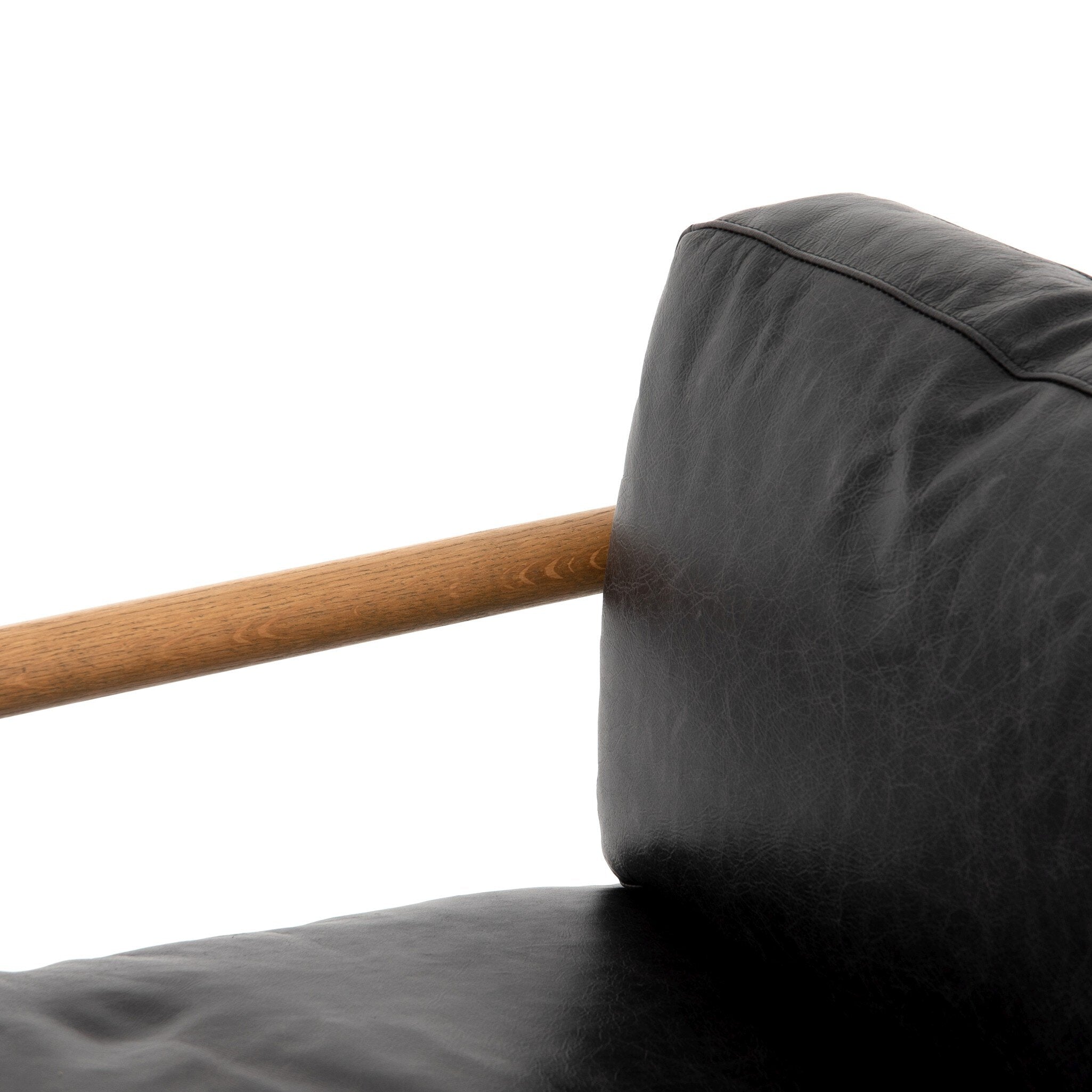 Four Hands Rowen Chair — Sonoma Black-Carbon Black-Toasted Oak