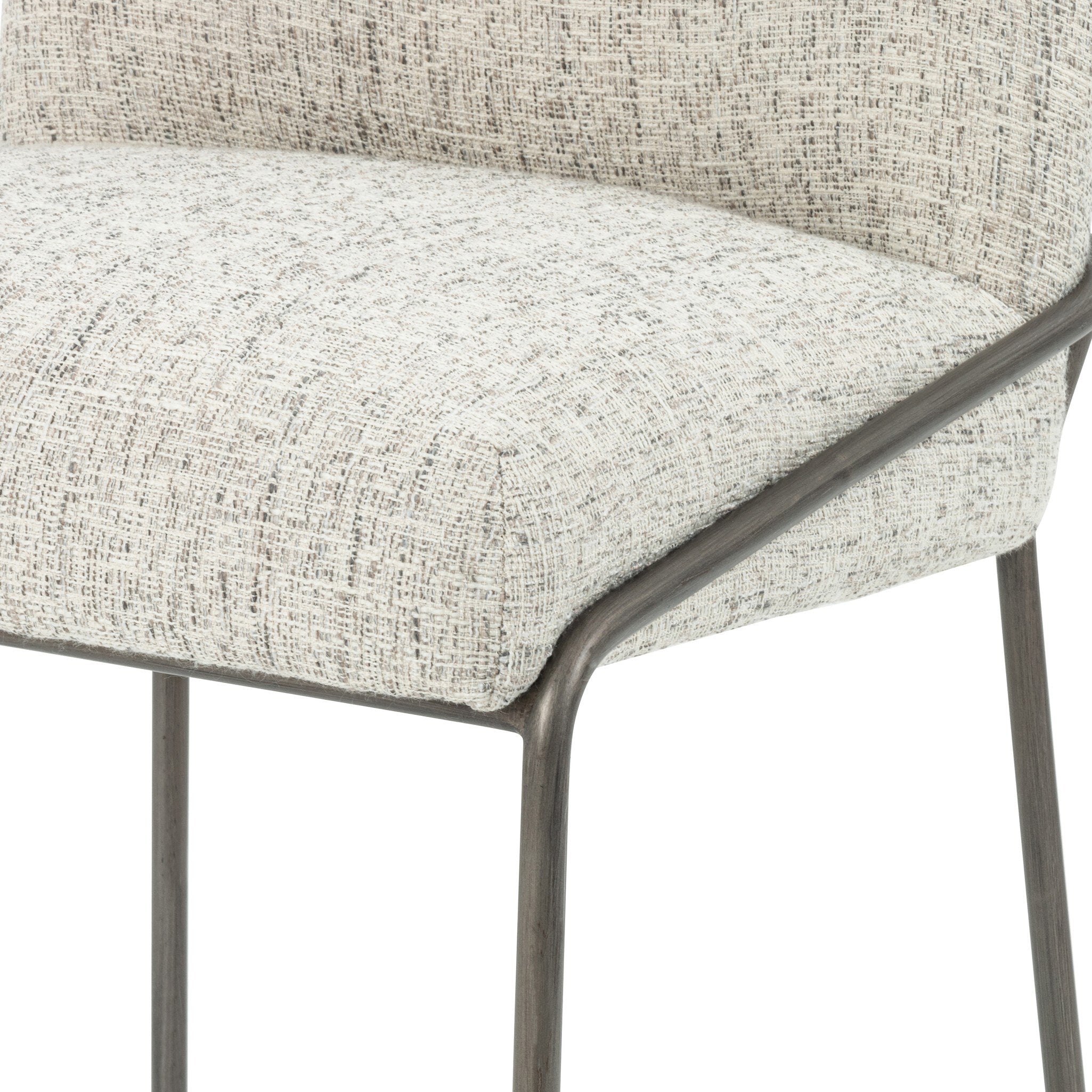 Four Hands Astrud Bar + Counter Stool — Lyon Pewter-Brushed Slate-Bar