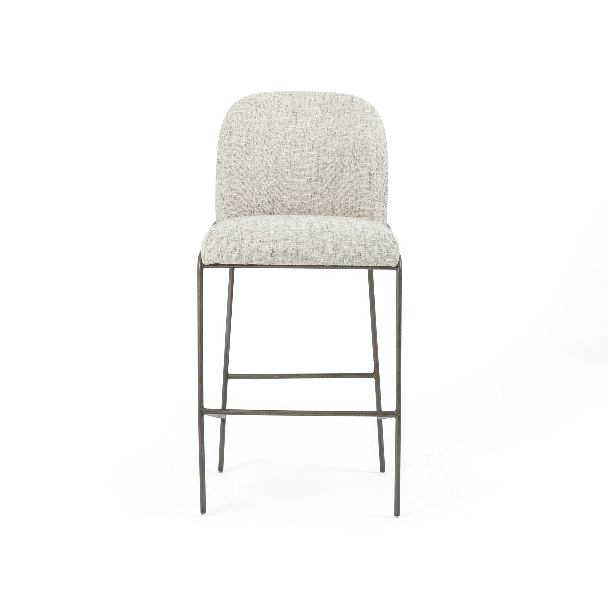 Four Hands Astrud Bar + Counter Stool — Lyon Pewter-Brushed Slate-Bar