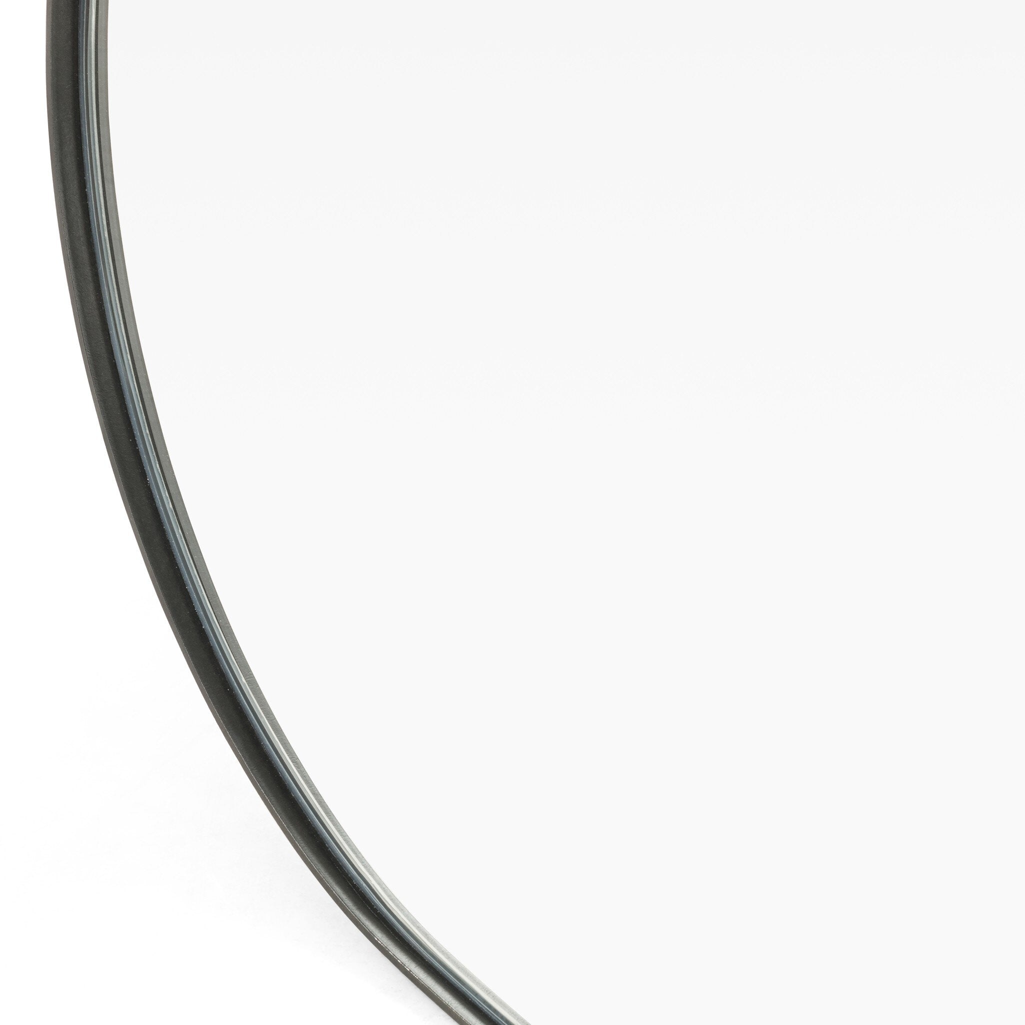 Four Hands Bellvue Square Mirror — Rustic Black