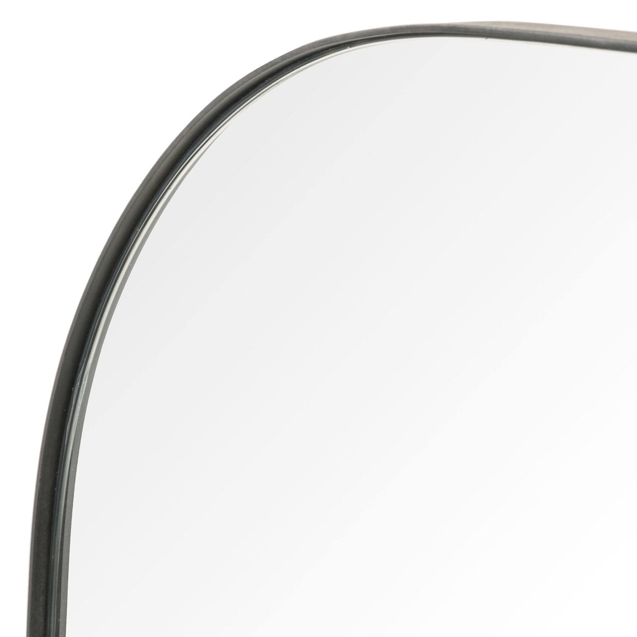 Four Hands Bellvue Square Mirror — Rustic Black