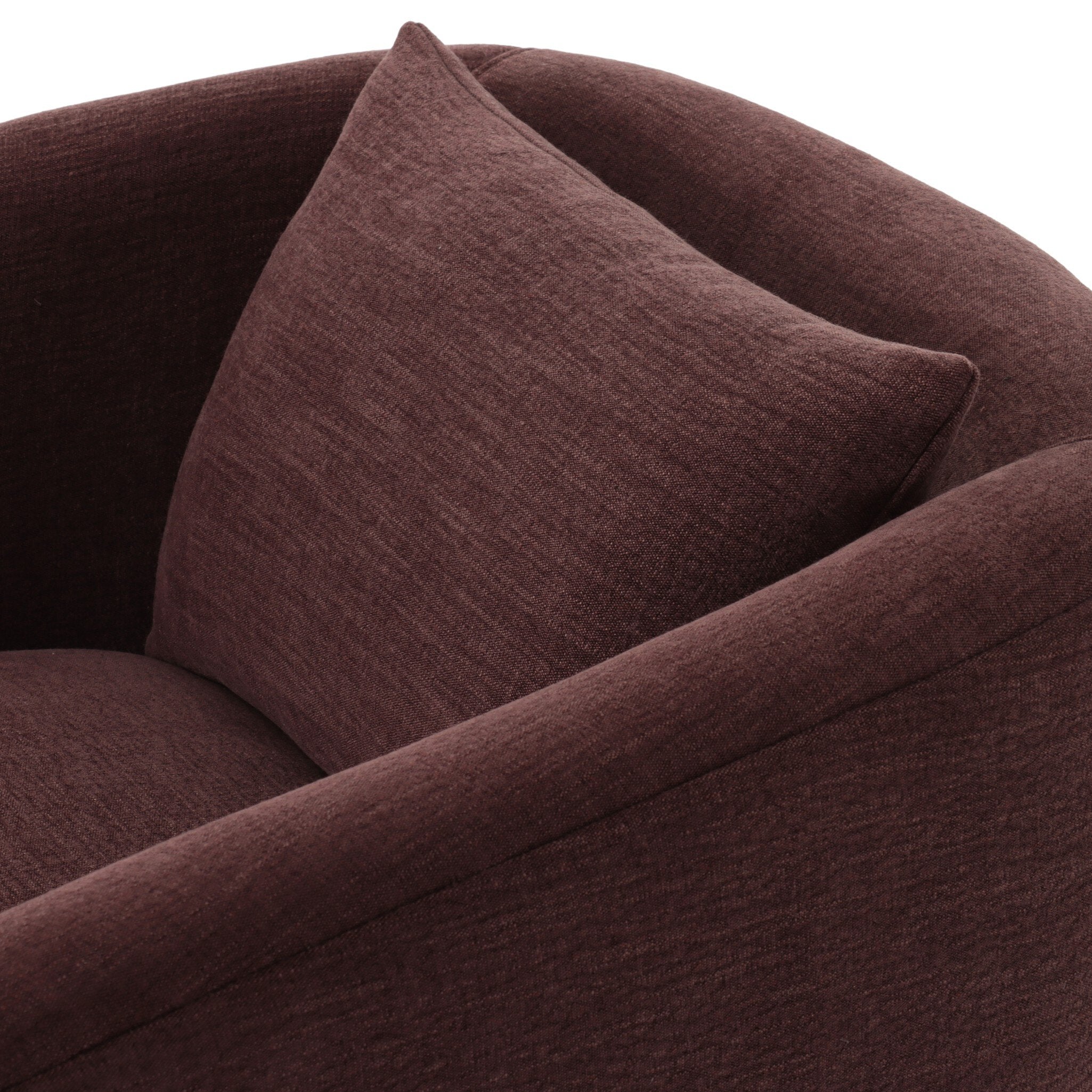 Four Hands Topanga Swivel Chair — Laughlin Plum