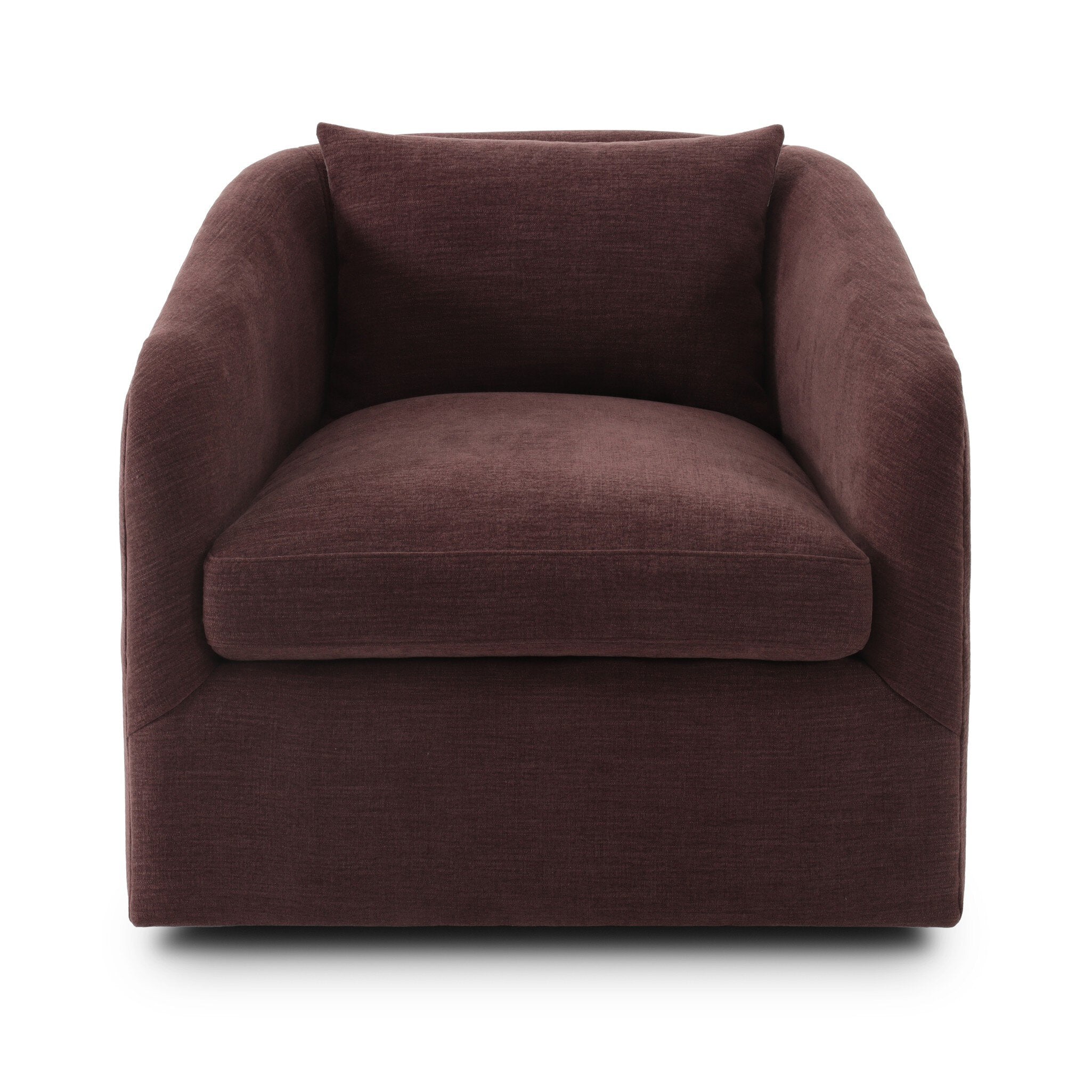 Four Hands Topanga Swivel Chair — Laughlin Plum