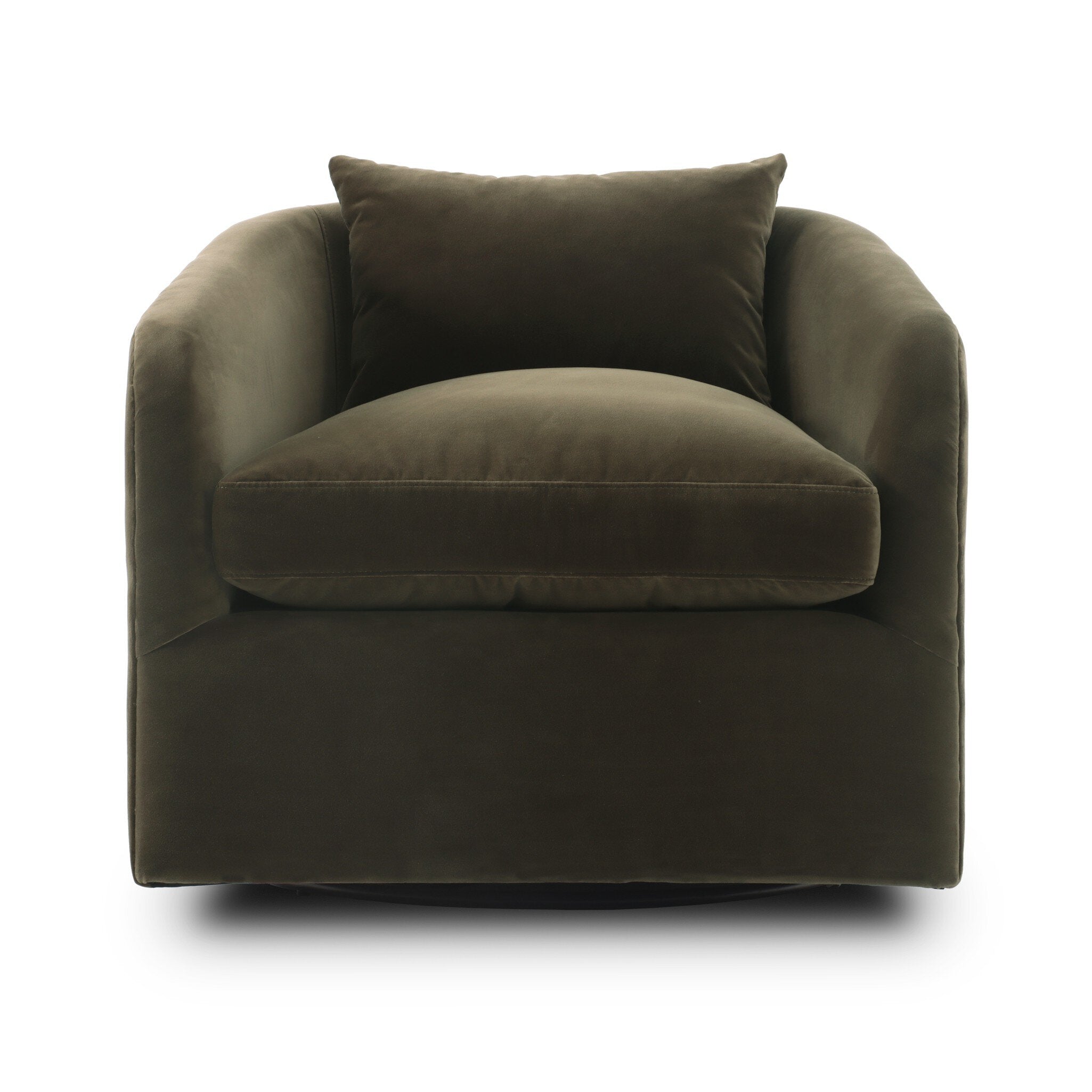 Four Hands Topanga Swivel Chair — Surrey Olive