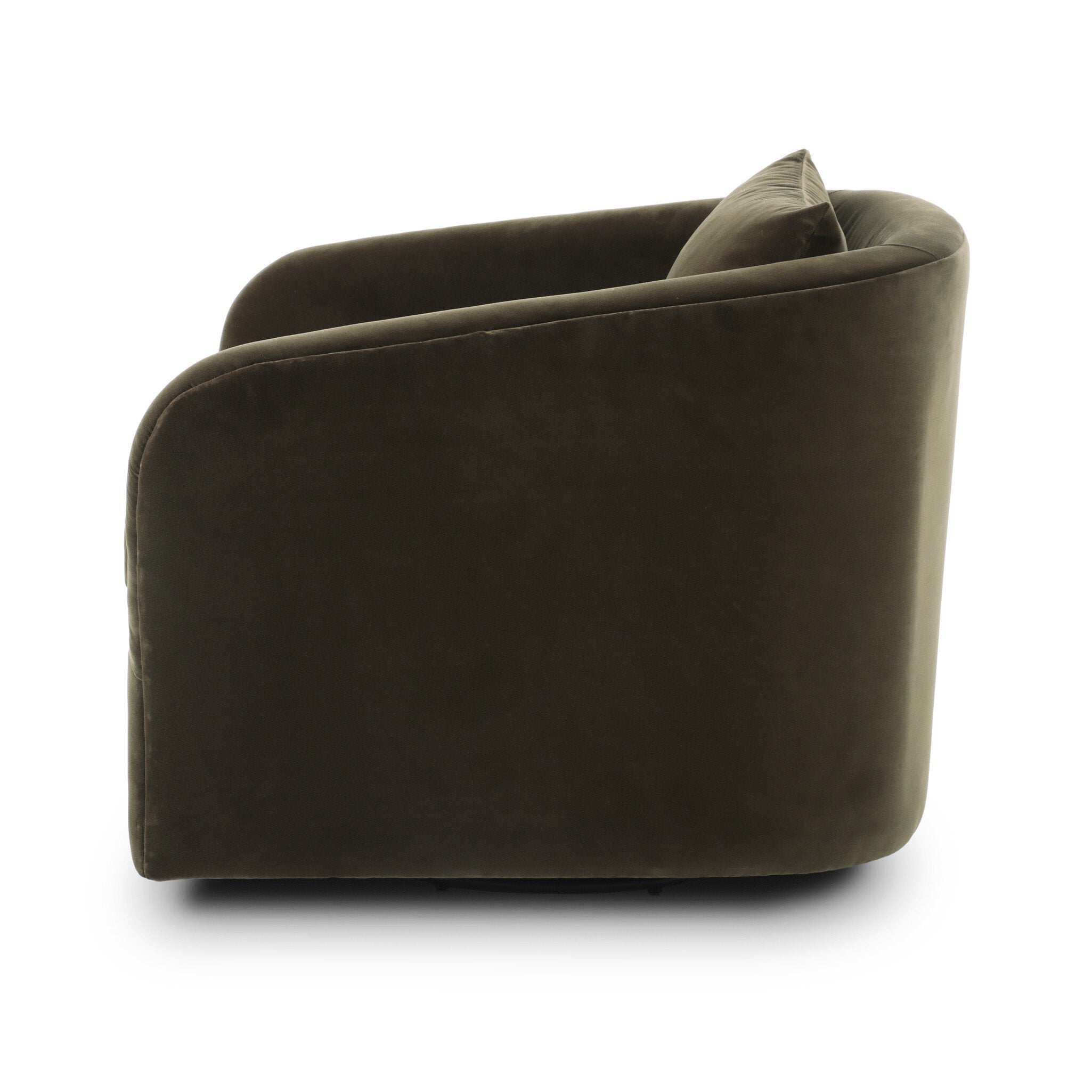Four Hands Topanga Swivel Chair — Surrey Olive