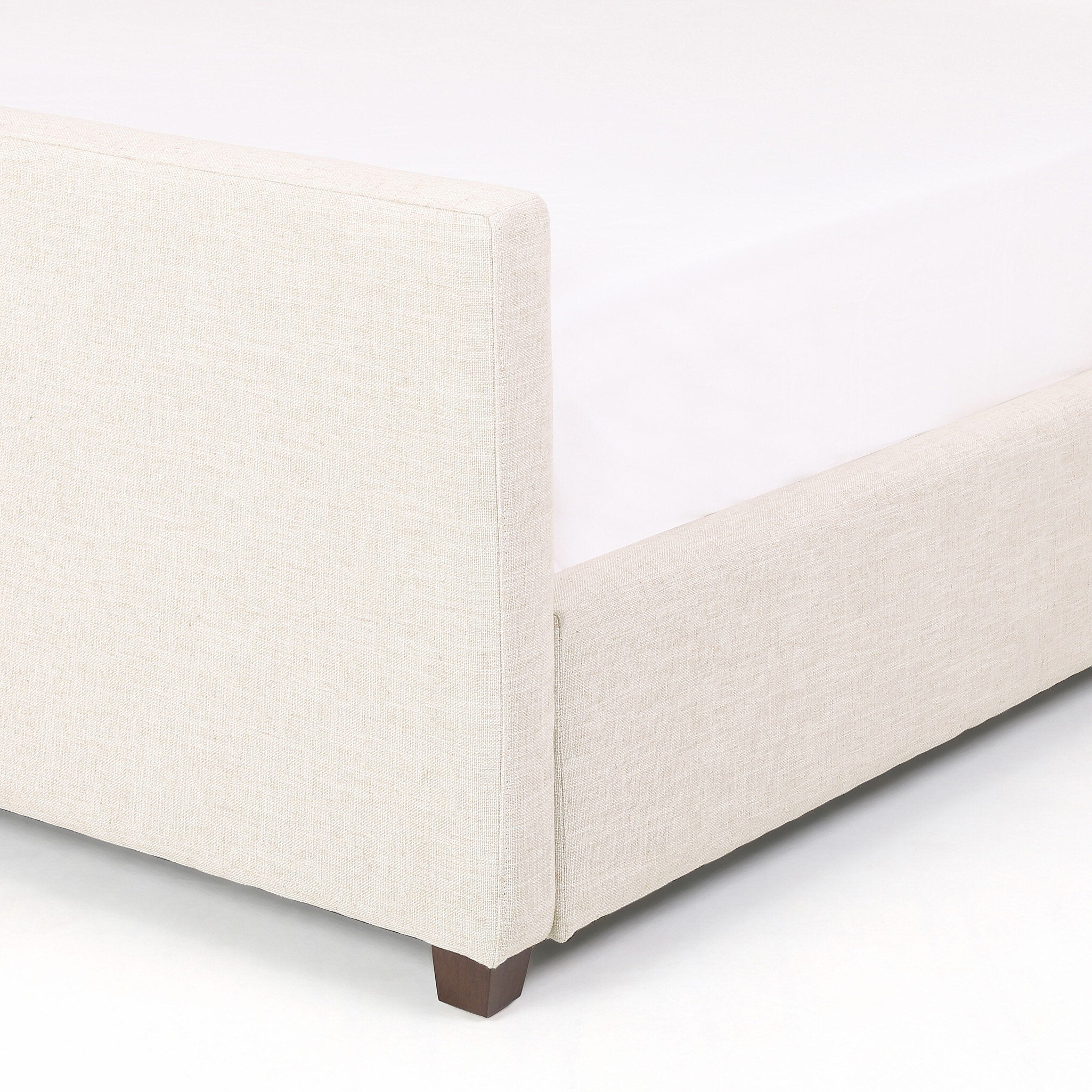 Four Hands Daphne Bed — Cambric Ivory-Almond-King