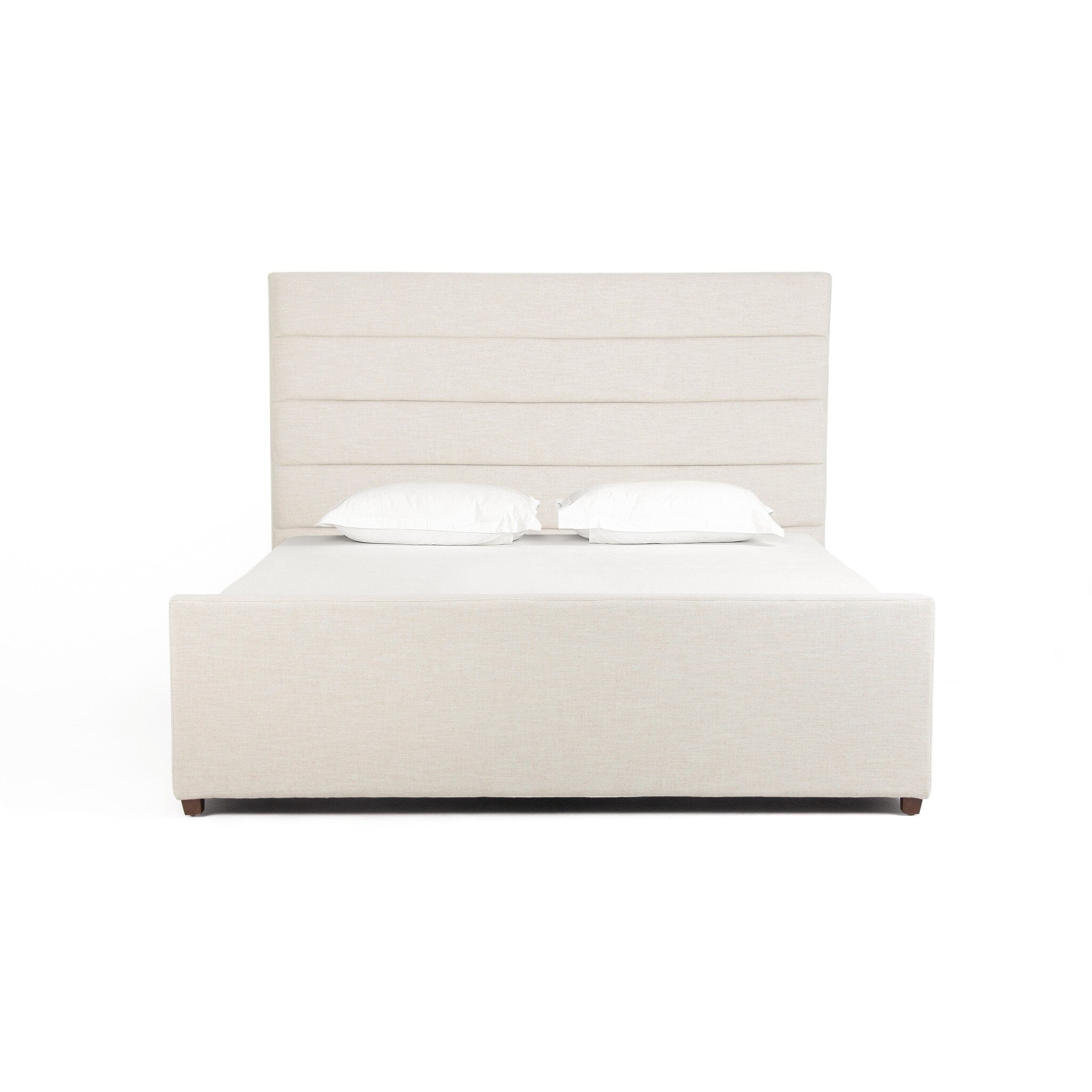 Four Hands Daphne Bed — Cambric Ivory-Almond-King