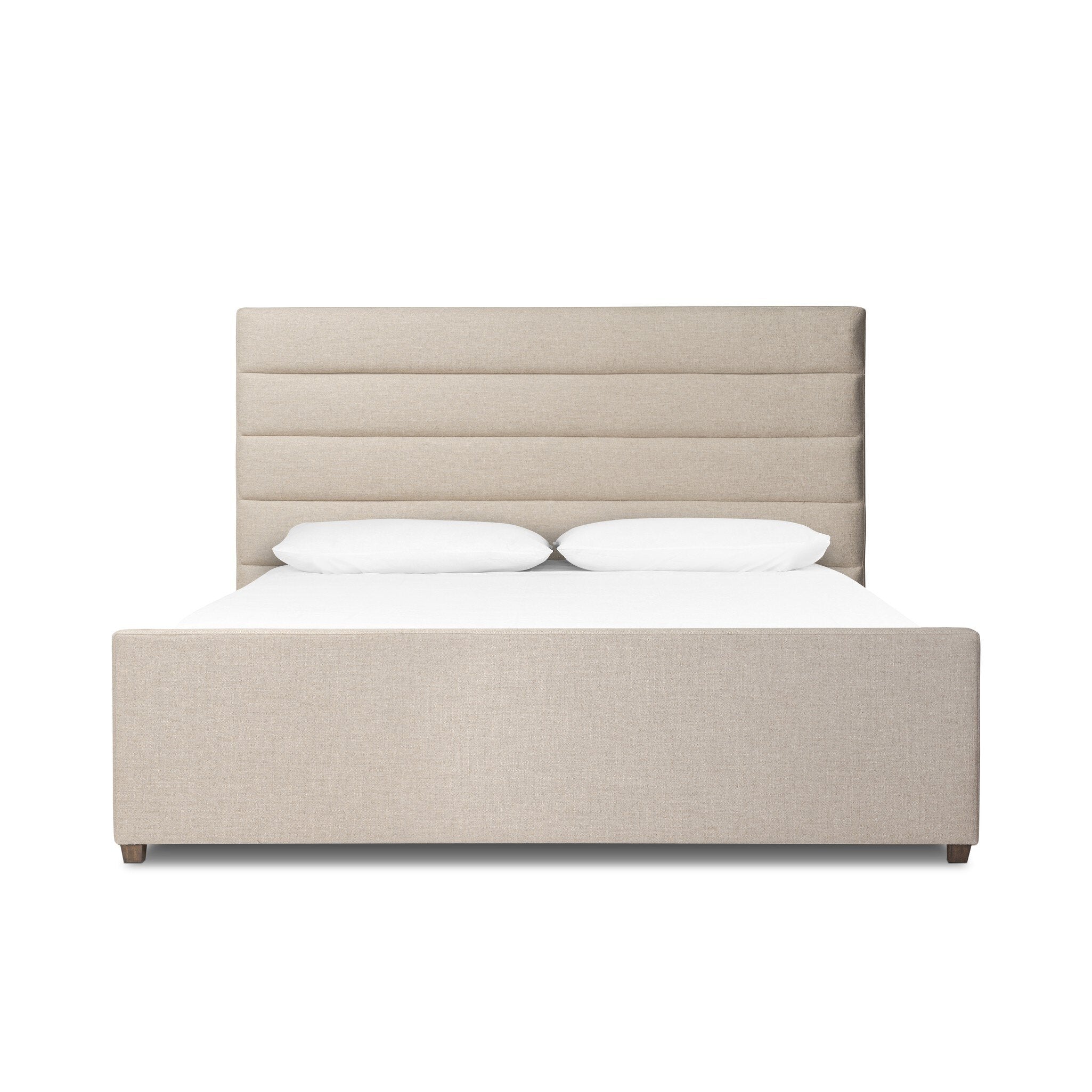 Four Hands Daphne Bed — Alcala Taupe-Almond-King