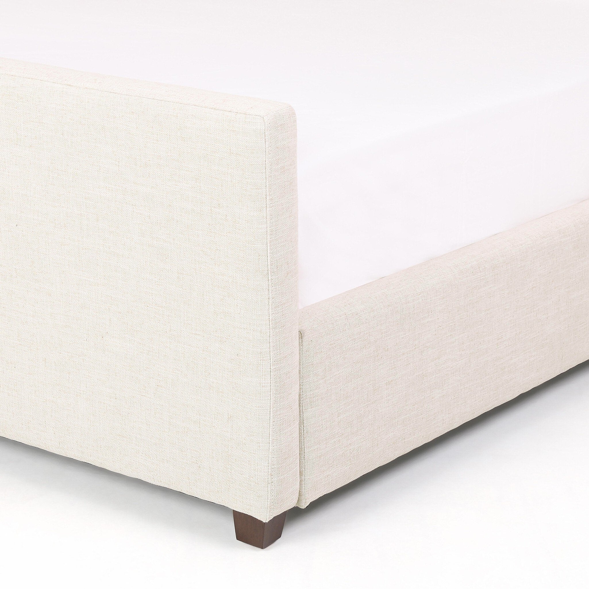 Four Hands Daphne Bed — Cambric Ivory-Almond-Cal King