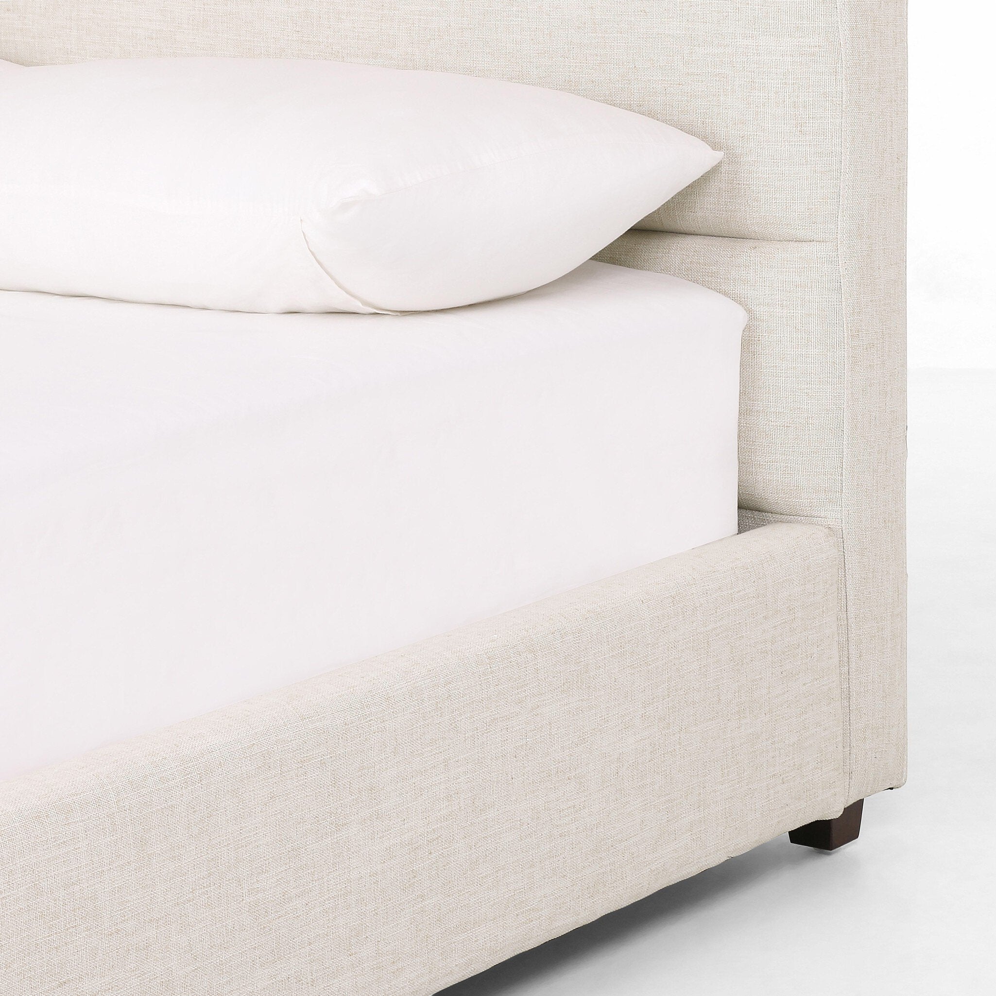 Four Hands Daphne Bed — Cambric Ivory-Almond-Cal King