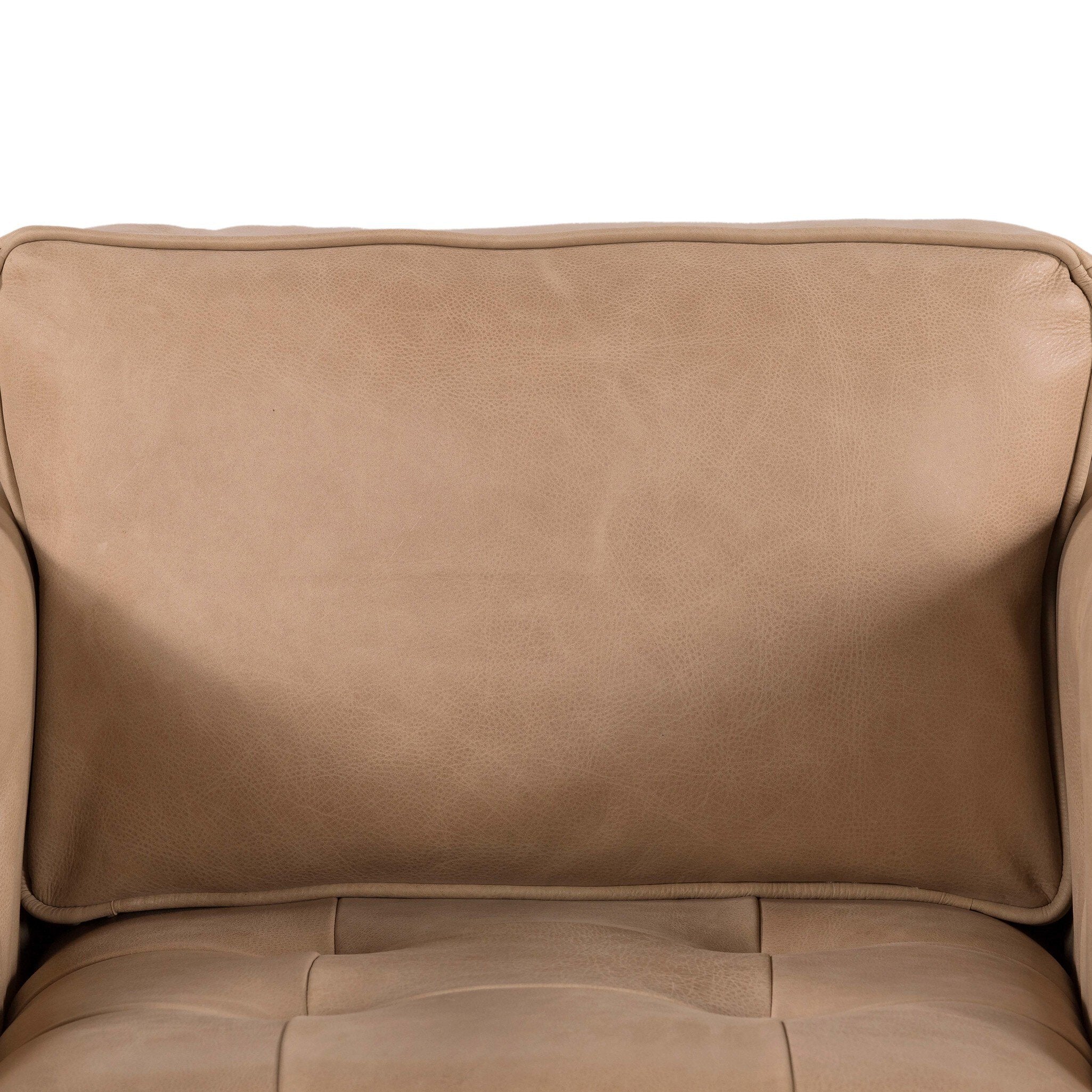 Four Hands Kiera Swivel Chair — Palermo Nude-Whitewash