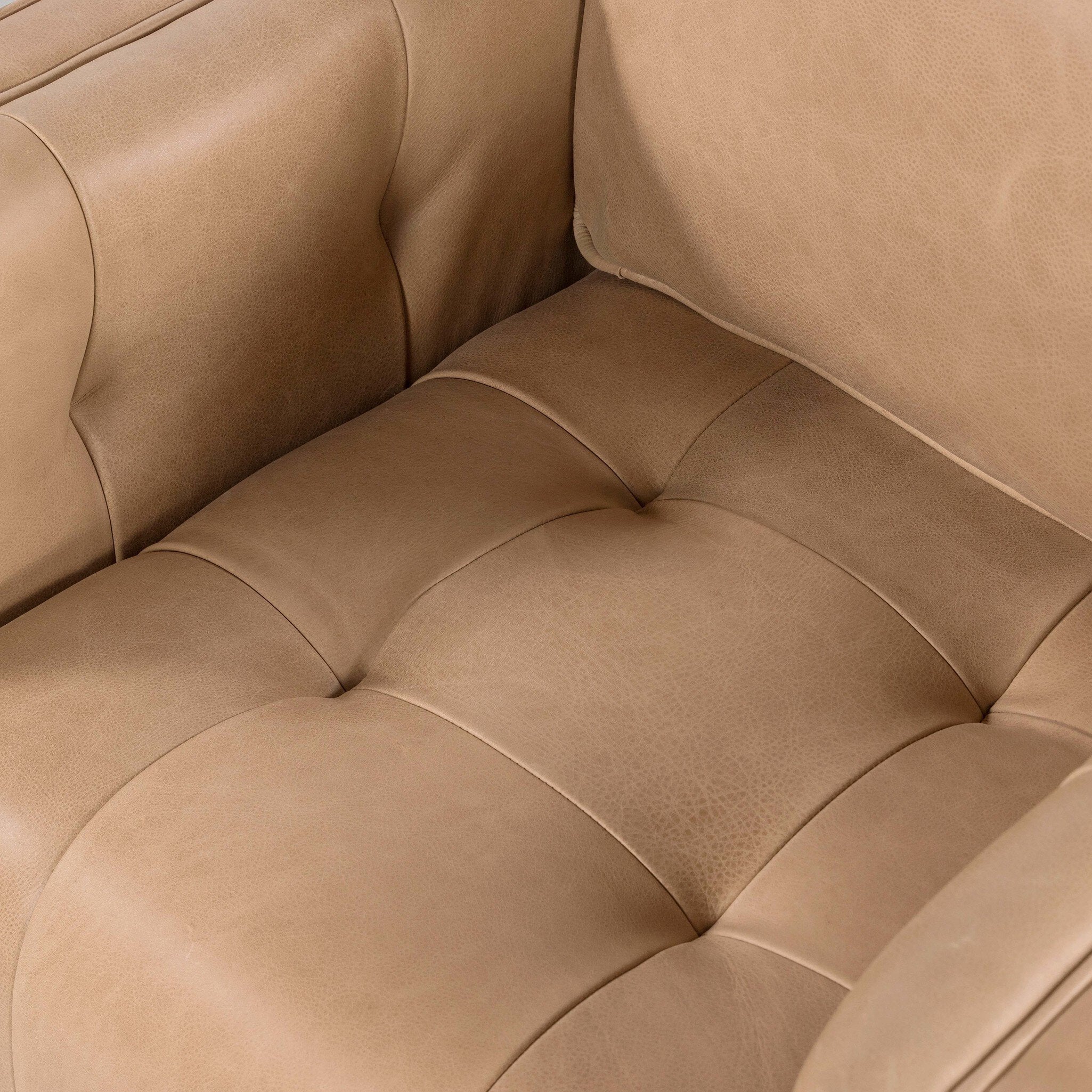 Four Hands Kiera Swivel Chair — Palermo Nude-Whitewash
