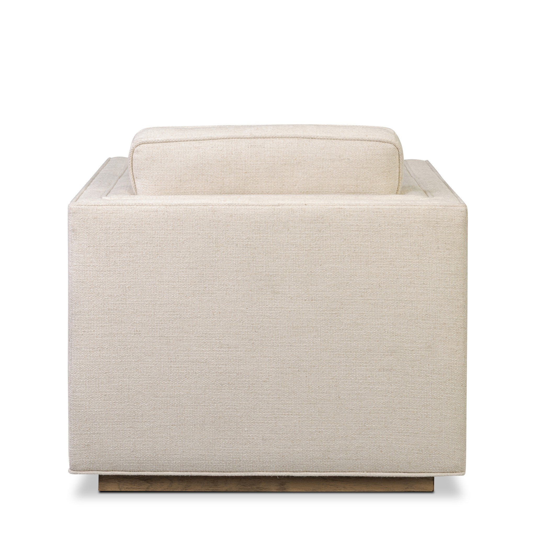 Four Hands Kiera Swivel Chair — Thames Cream-Amber Oak