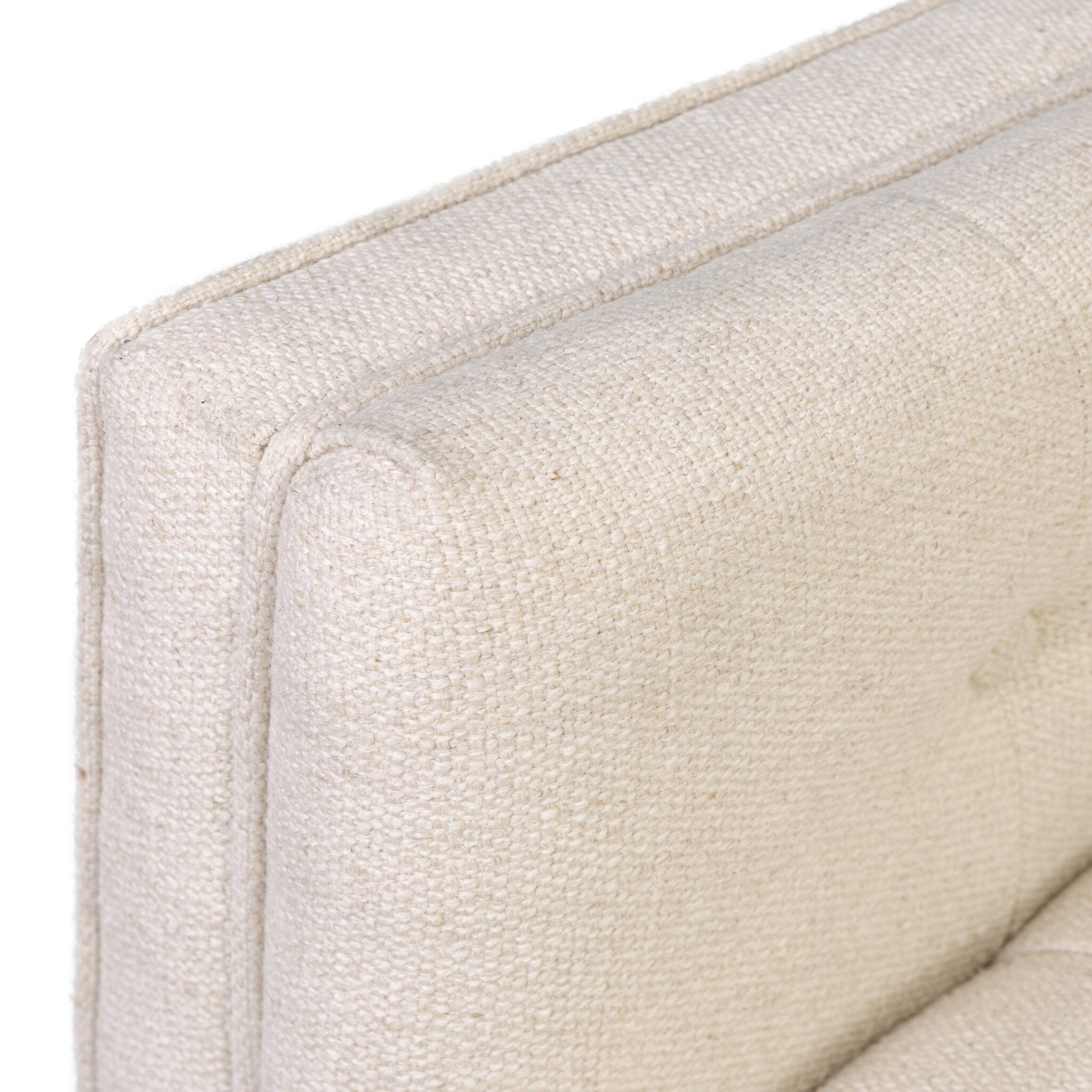 Four Hands Kiera Swivel Chair — Thames Cream-Amber Oak