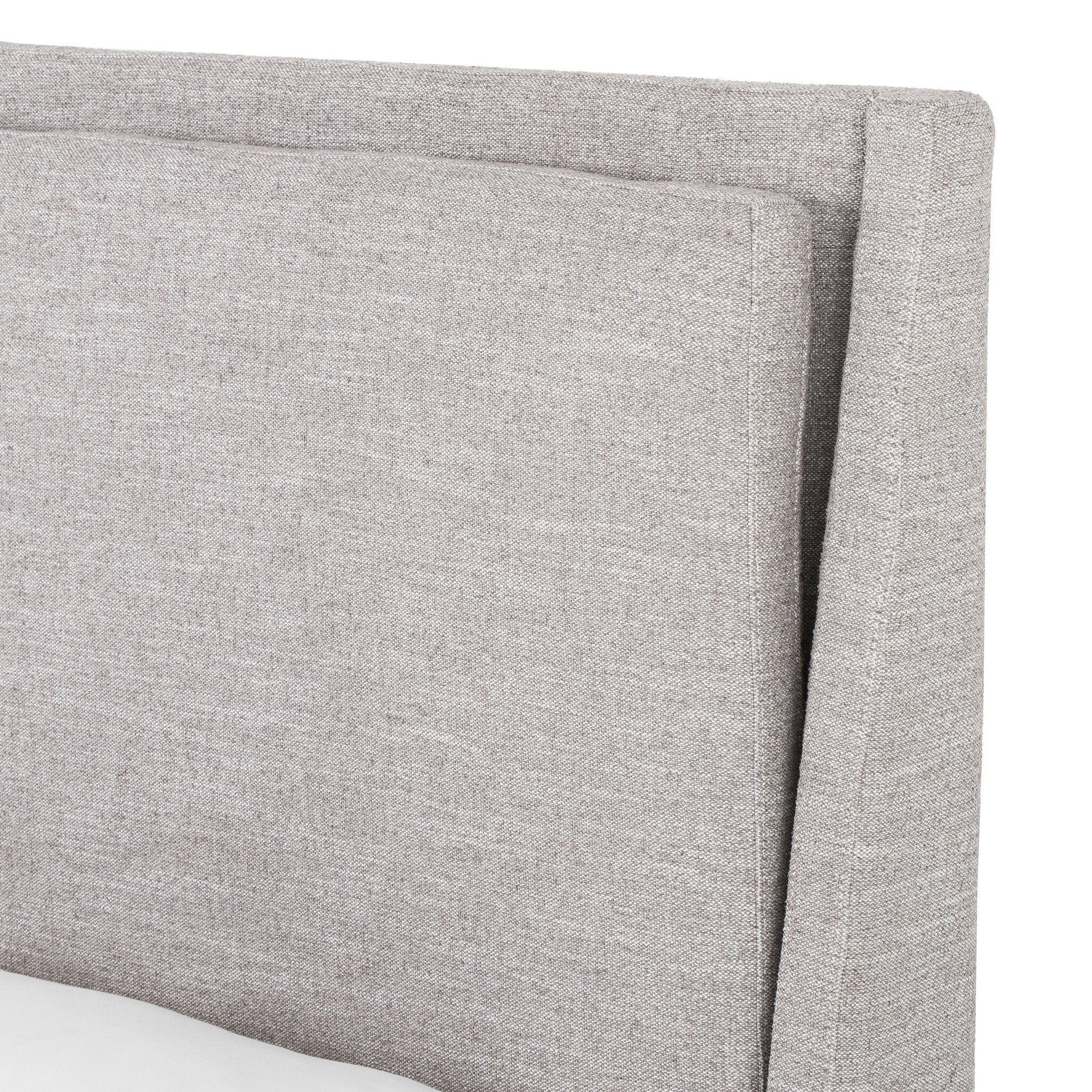 Four Hands Potter Bed — Manor Grey-Distressed Natural-King