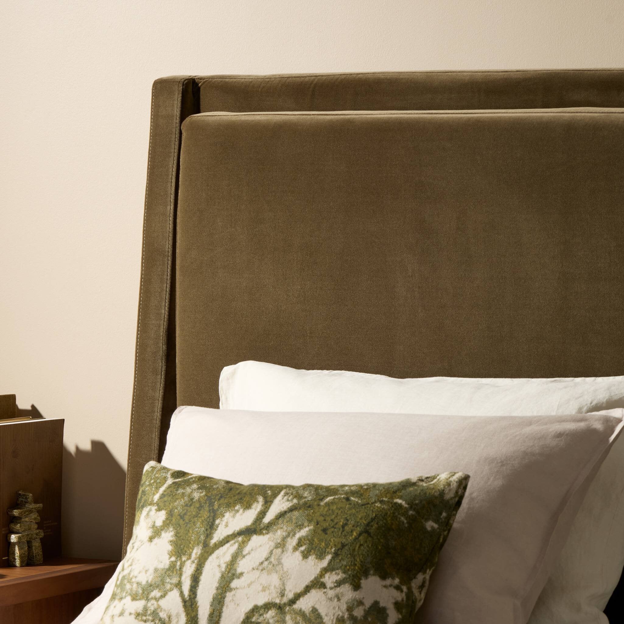 Four Hands Potter Bed — Surrey Olive-Burnt Oak-Twin
