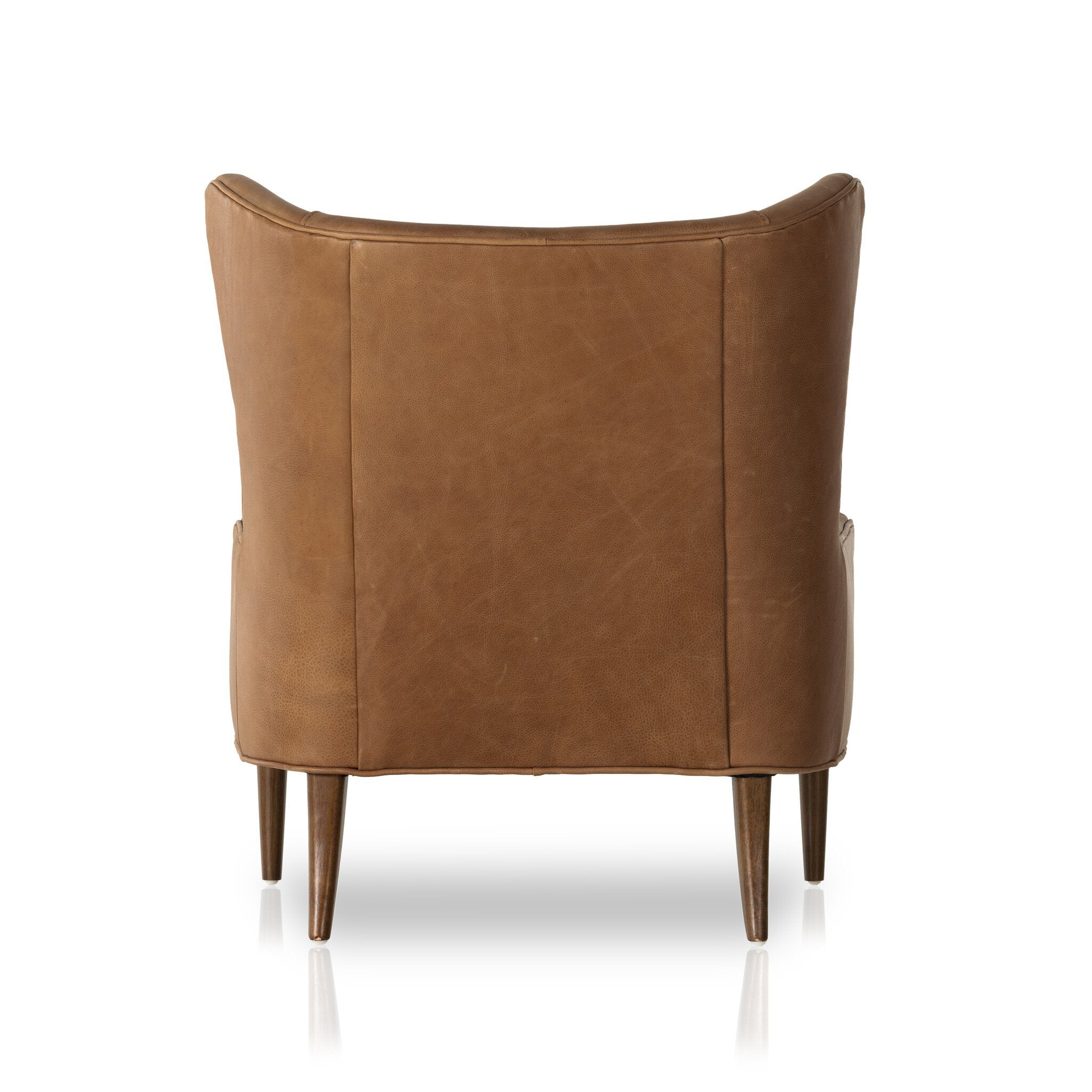 Four Hands Marlow Wing Chair — Palermo Cognac-Almond