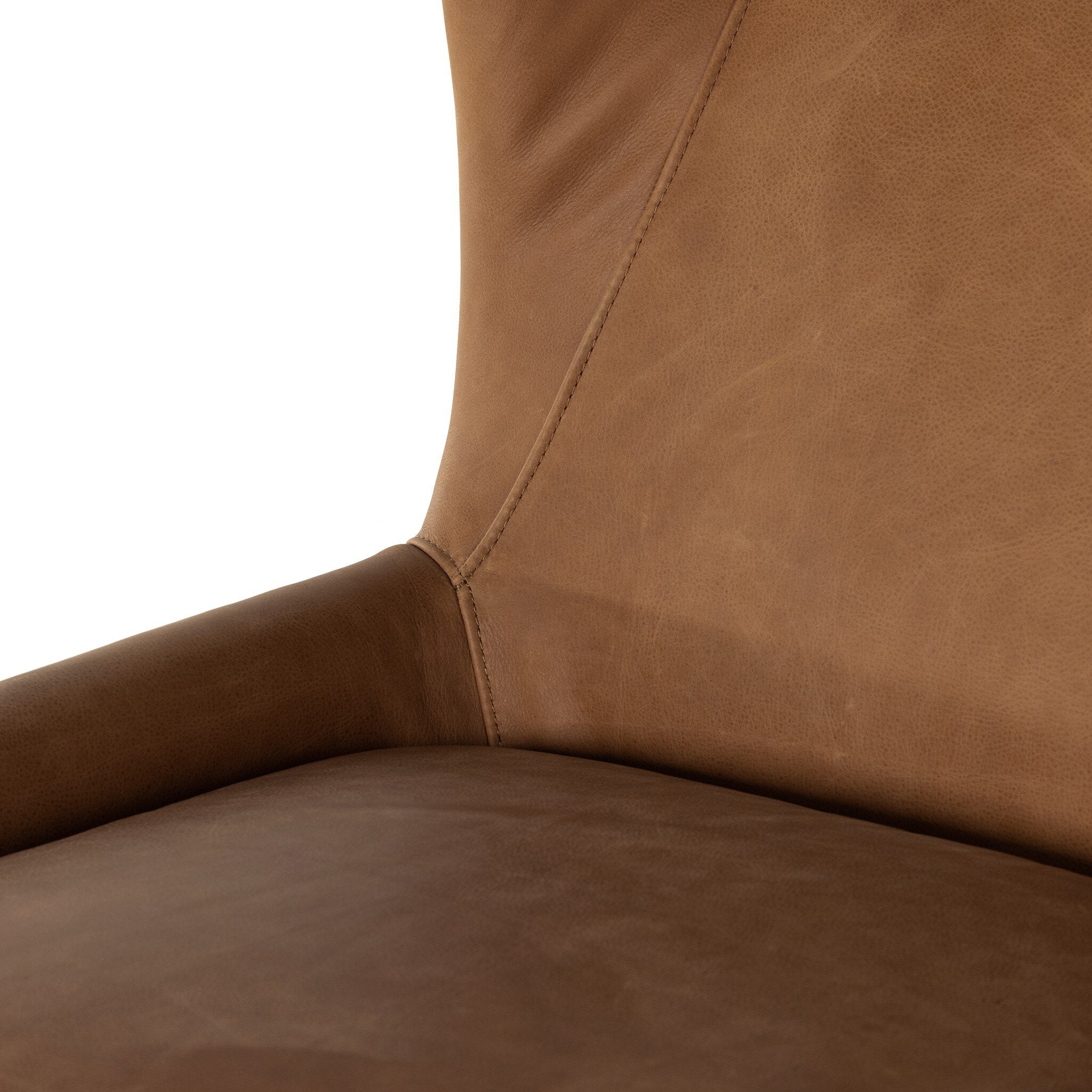 Four Hands Marlow Wing Chair — Palermo Cognac-Almond