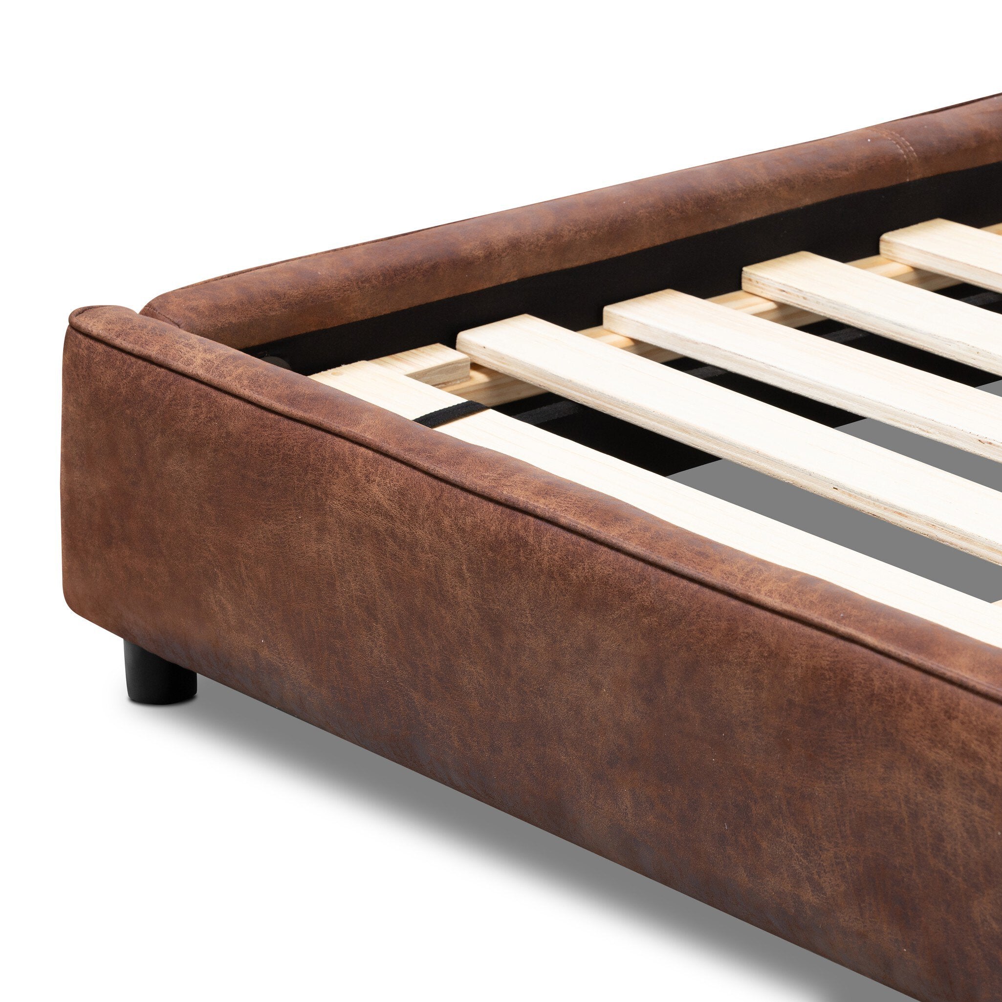 Four Hands Aidan Bed — Vintage Tobacco-Black-King