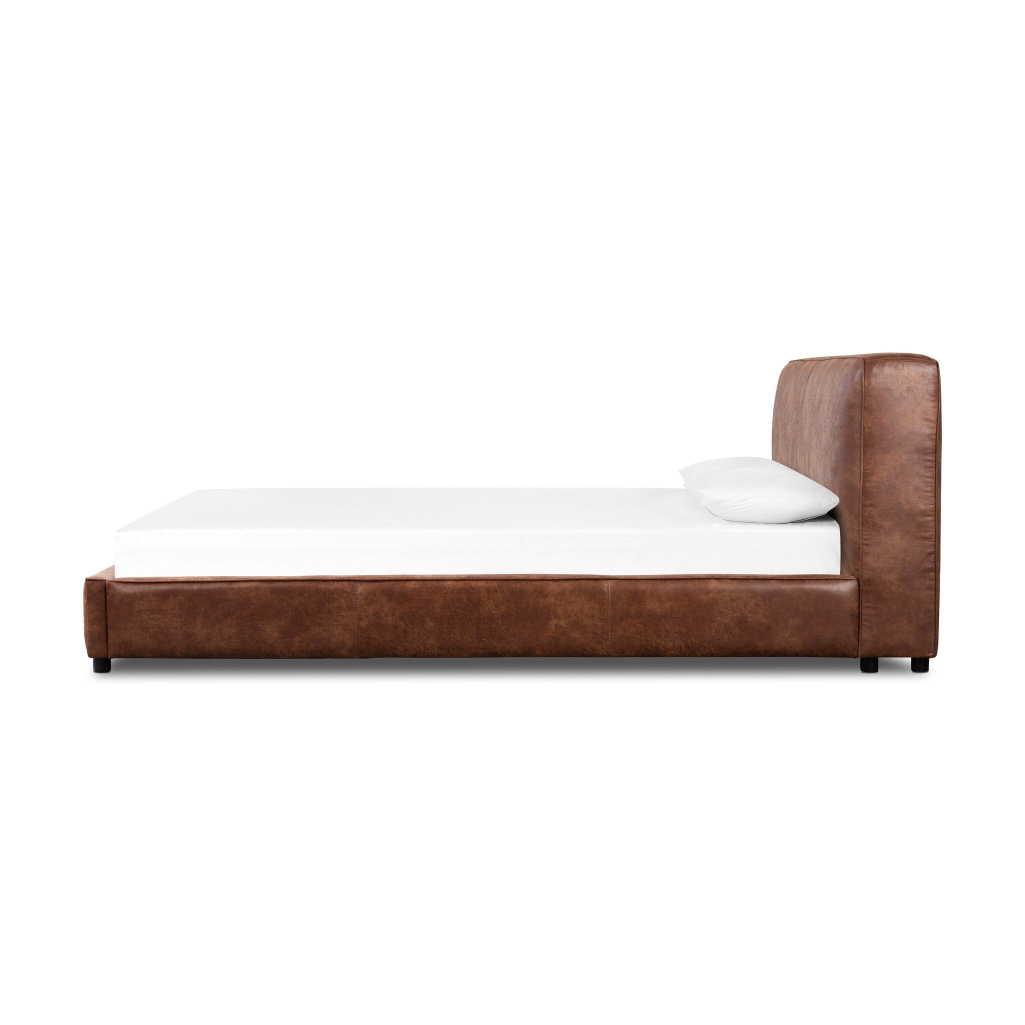 Four Hands Aidan Bed — Vintage Tobacco-Black-King