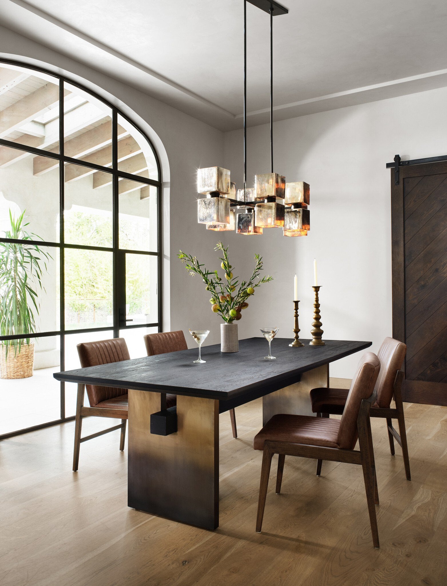 Four Hands Alice Dining Chair — Sonoma Chestnut-Vintage Sienna