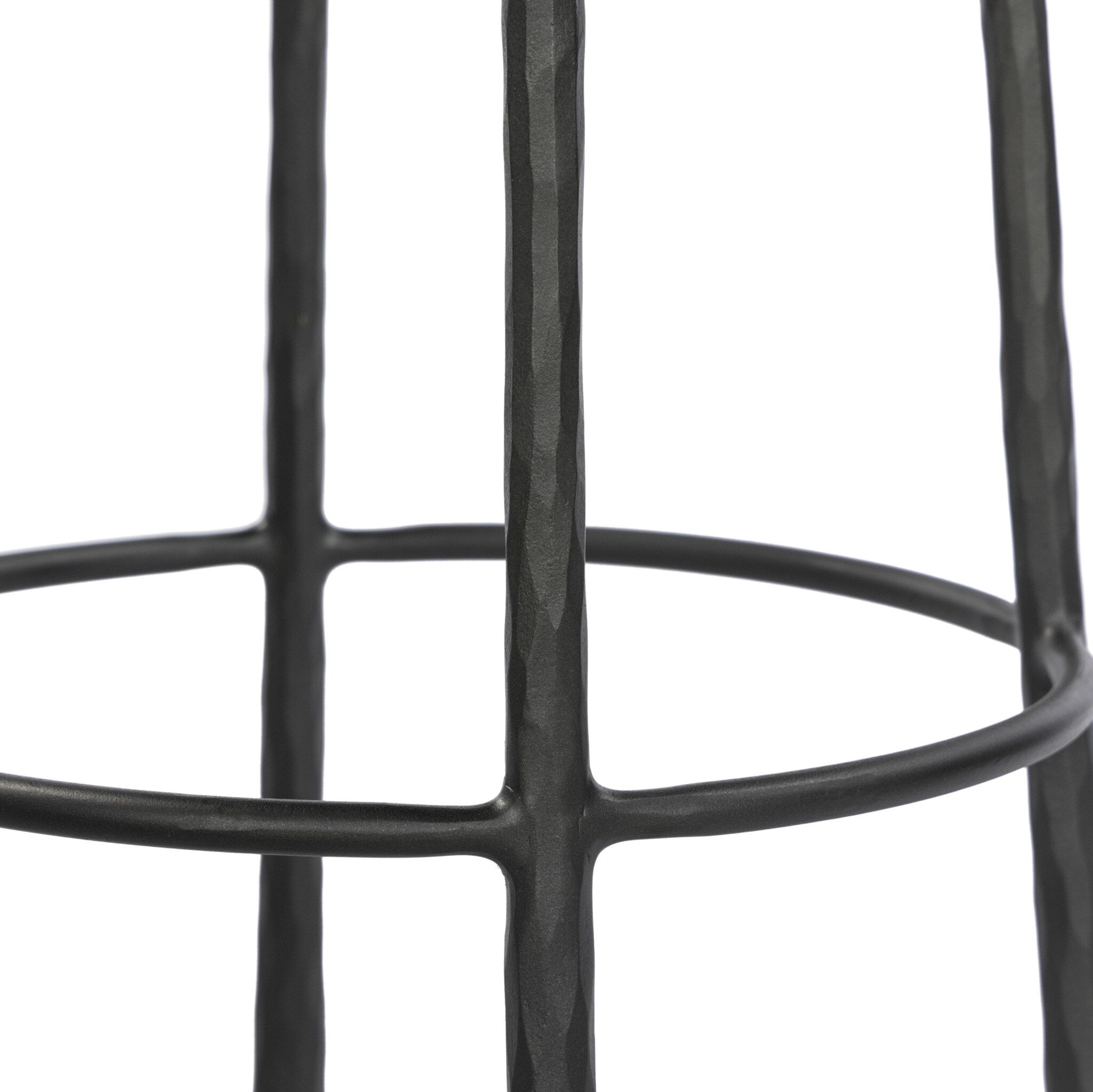 Four Hands Westwood Bar + Counter Stool — Hammered Gunmetal-Dark Gunmetal-Bar