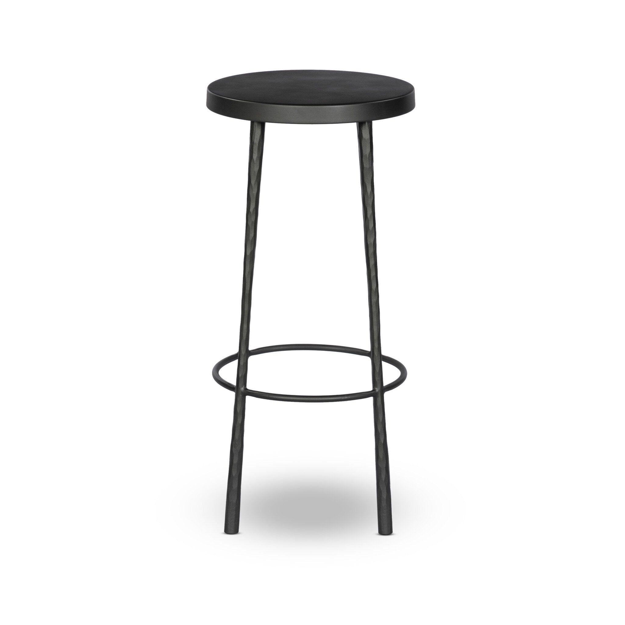Four Hands Westwood Bar + Counter Stool — Hammered Gunmetal-Dark Gunmetal-Bar