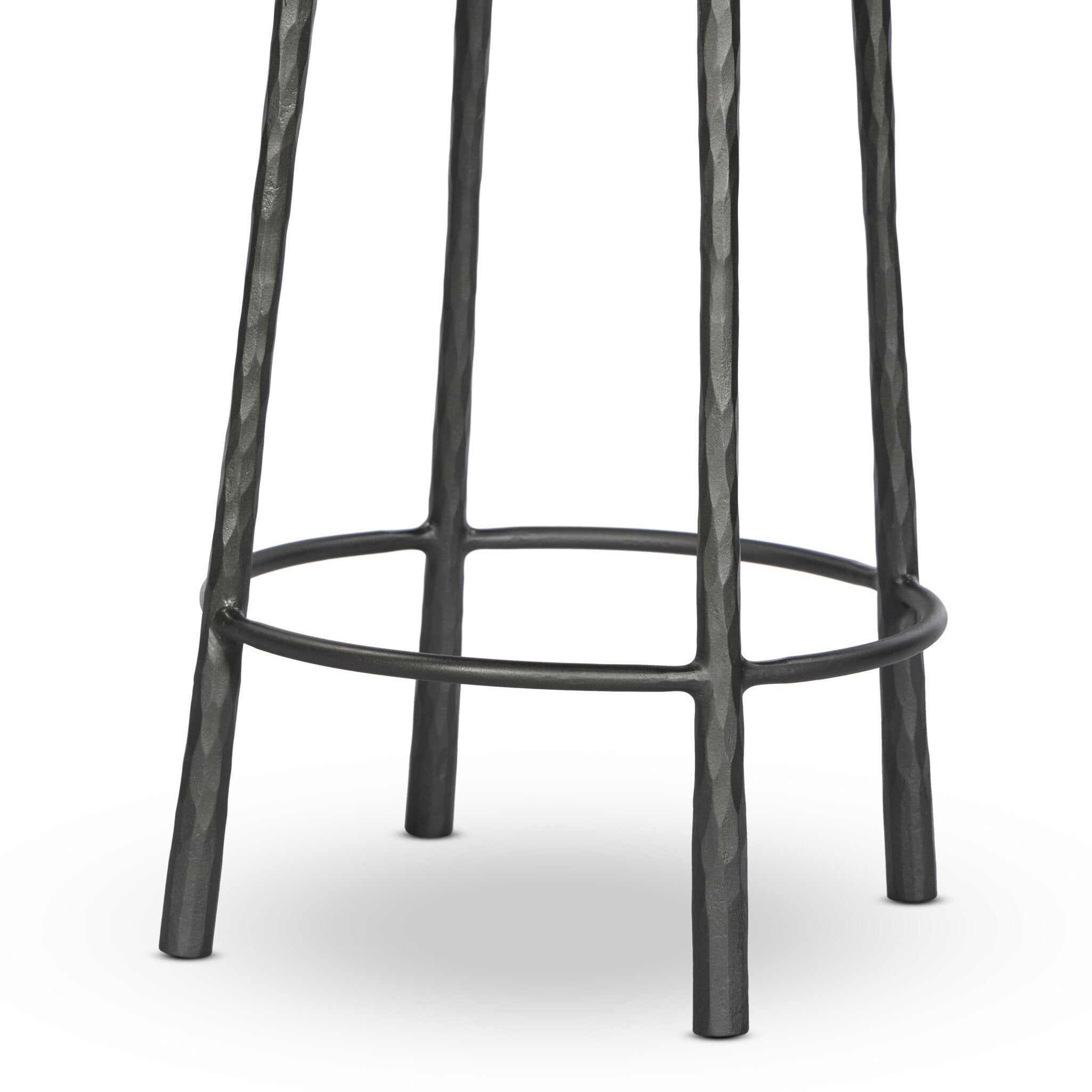 Four Hands Westwood Bar + Counter Stool — Hammered Gunmetal-Dark Gunmetal-Counter