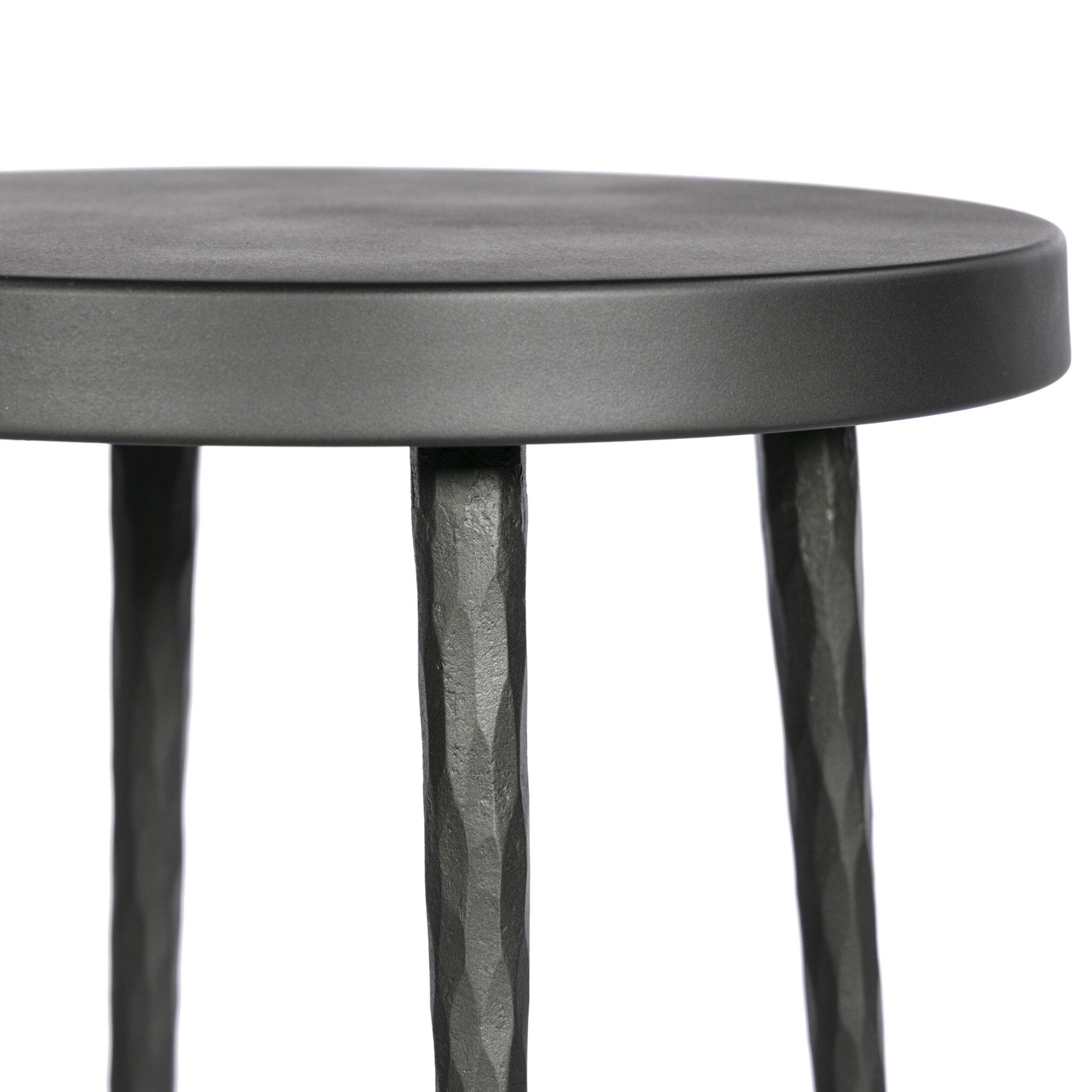 Four Hands Westwood Bar + Counter Stool — Hammered Gunmetal-Dark Gunmetal-Counter