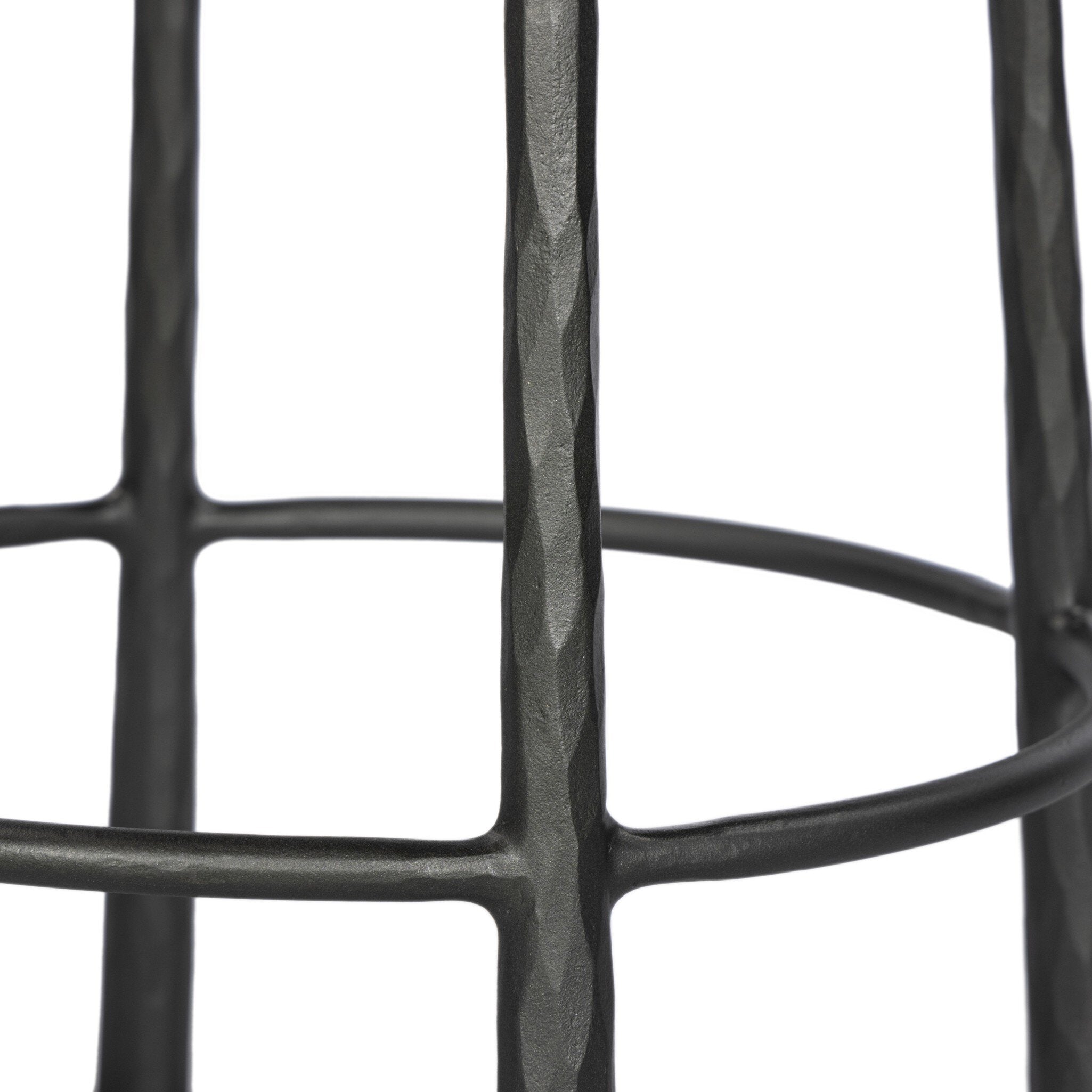 Four Hands Westwood Bar + Counter Stool — Hammered Gunmetal-Dark Gunmetal-Counter