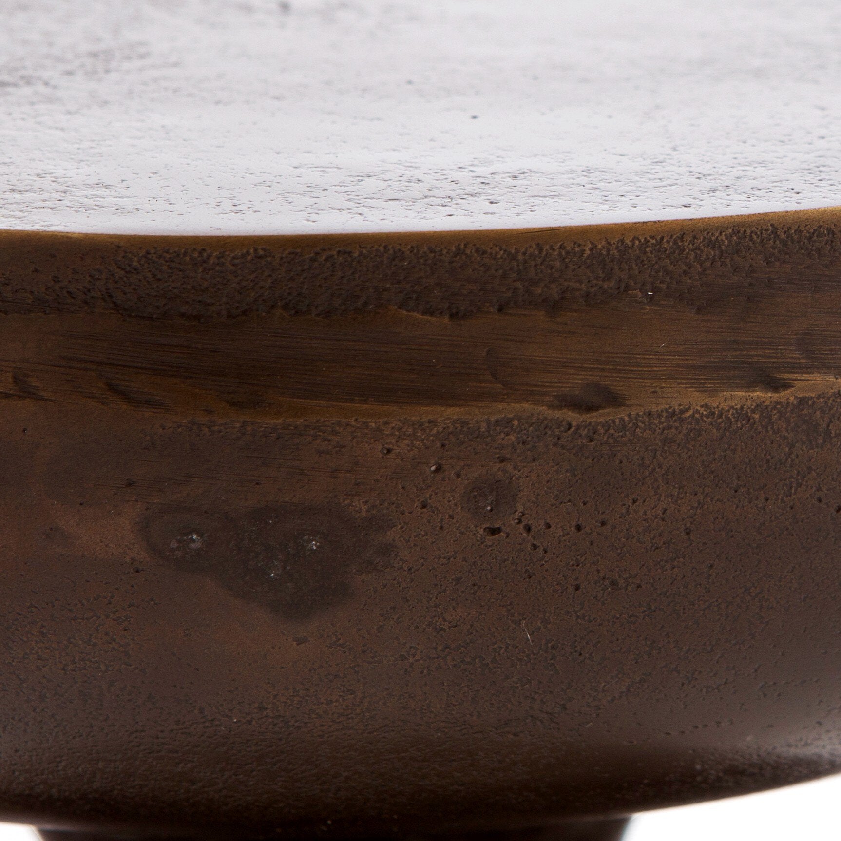 Four Hands Cruz End Table — Antique Rust