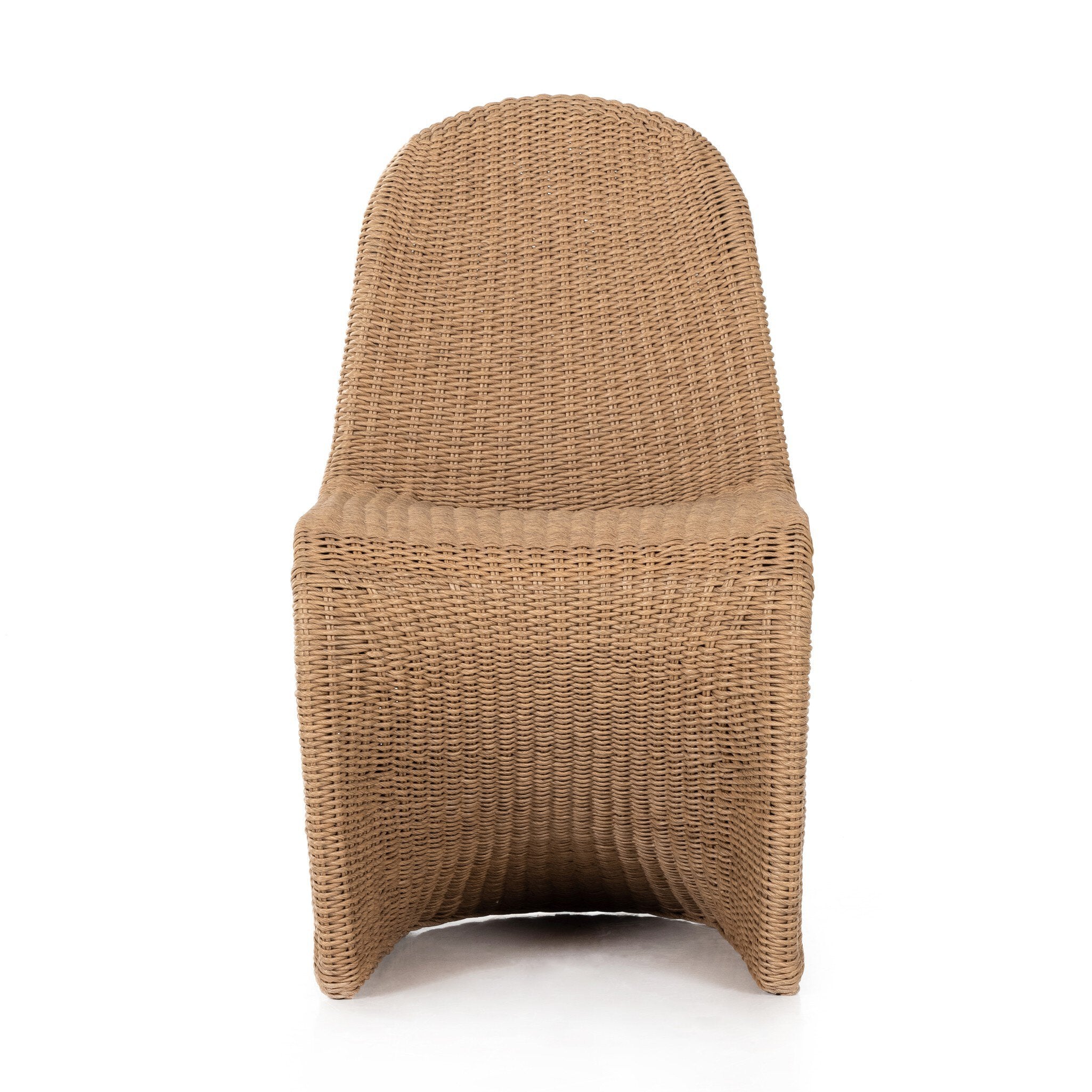 Four Hands Portia Outdoor Dining Chair — Vintage Natural